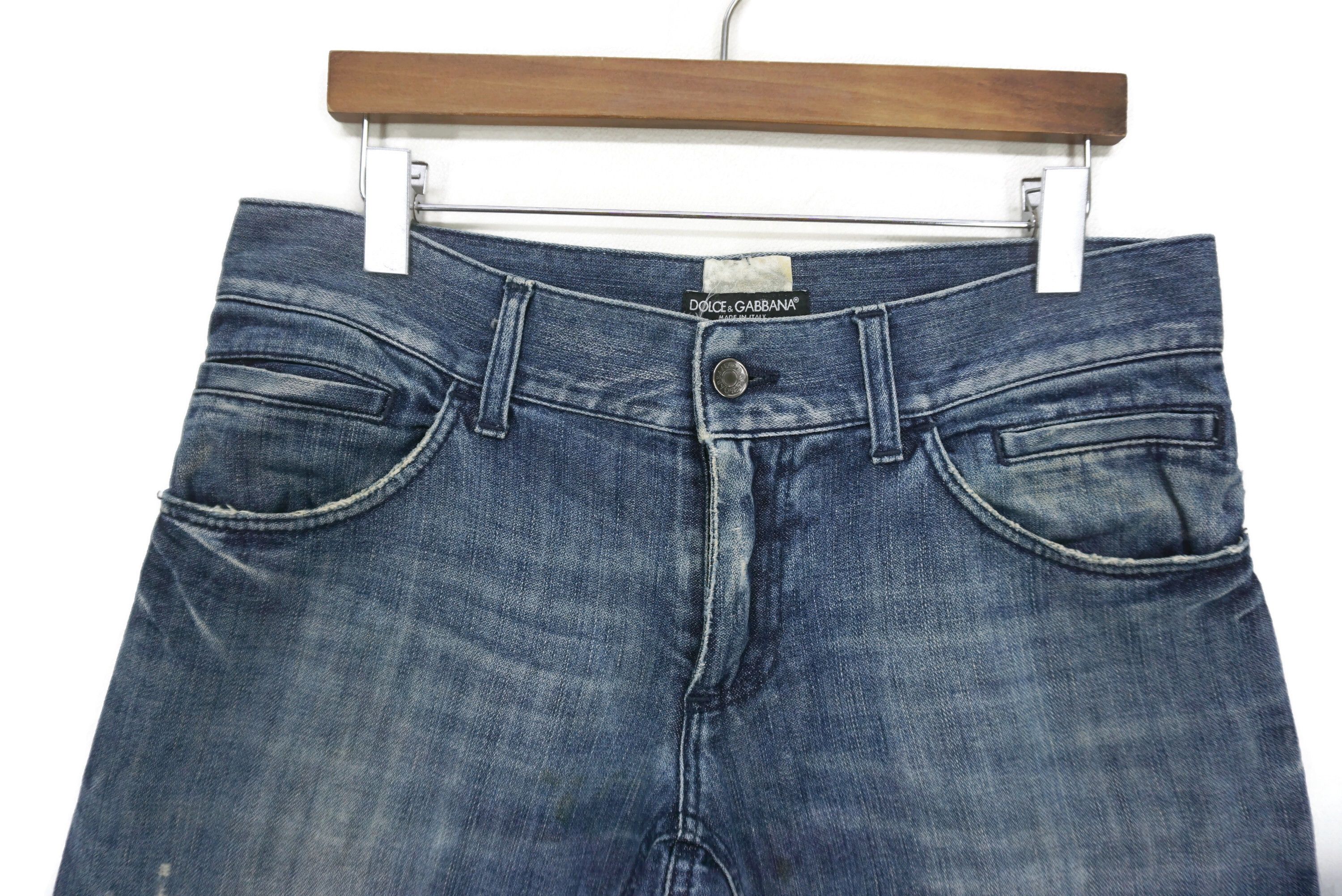 Dolce & Gabbana D&G Jeans Size W34xL33.5 Made in Italy 14 Classic Low Rise Size US 34 / EU 50 - 3 Thumbnail