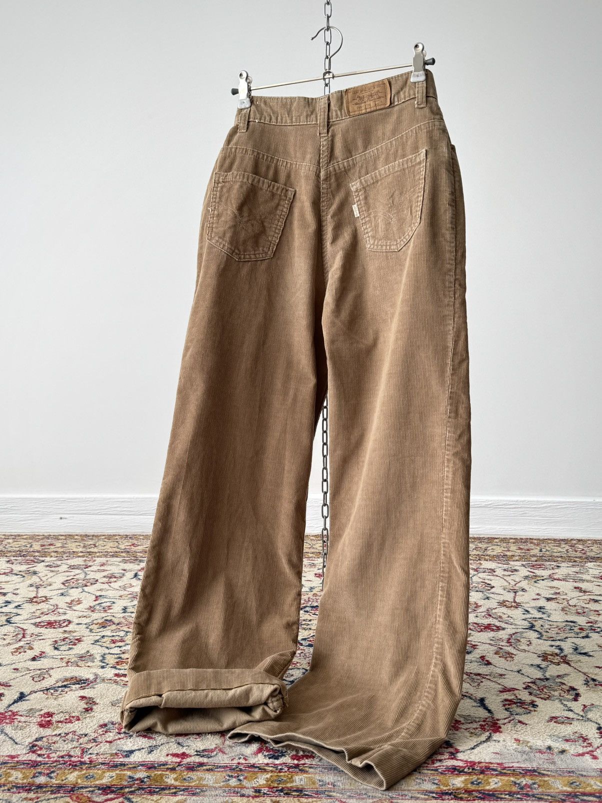 Levi's 1970s Levi’s 26048 USA Women’s Corduroy Pants Size 24" / US 00 / IT 34 - 3 Thumbnail