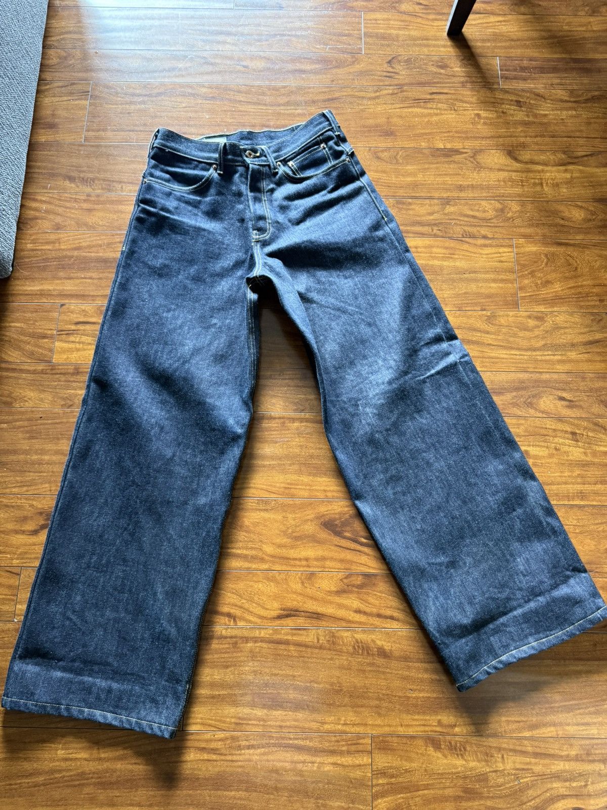Vintage Yuremane Big Boy 18oz Denim | Grailed