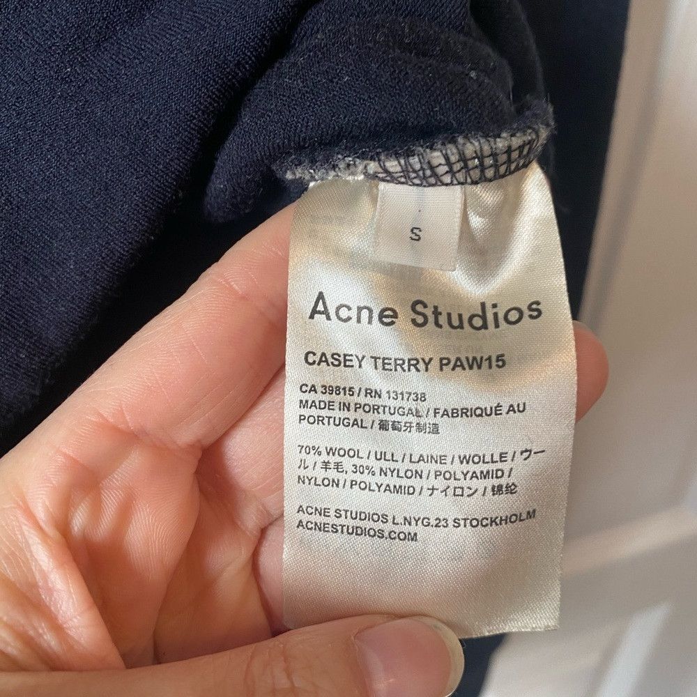 Acne Studios Acne studios Casey terry sweatshirt Size US S / EU 44-46 / 1 - 6 Thumbnail