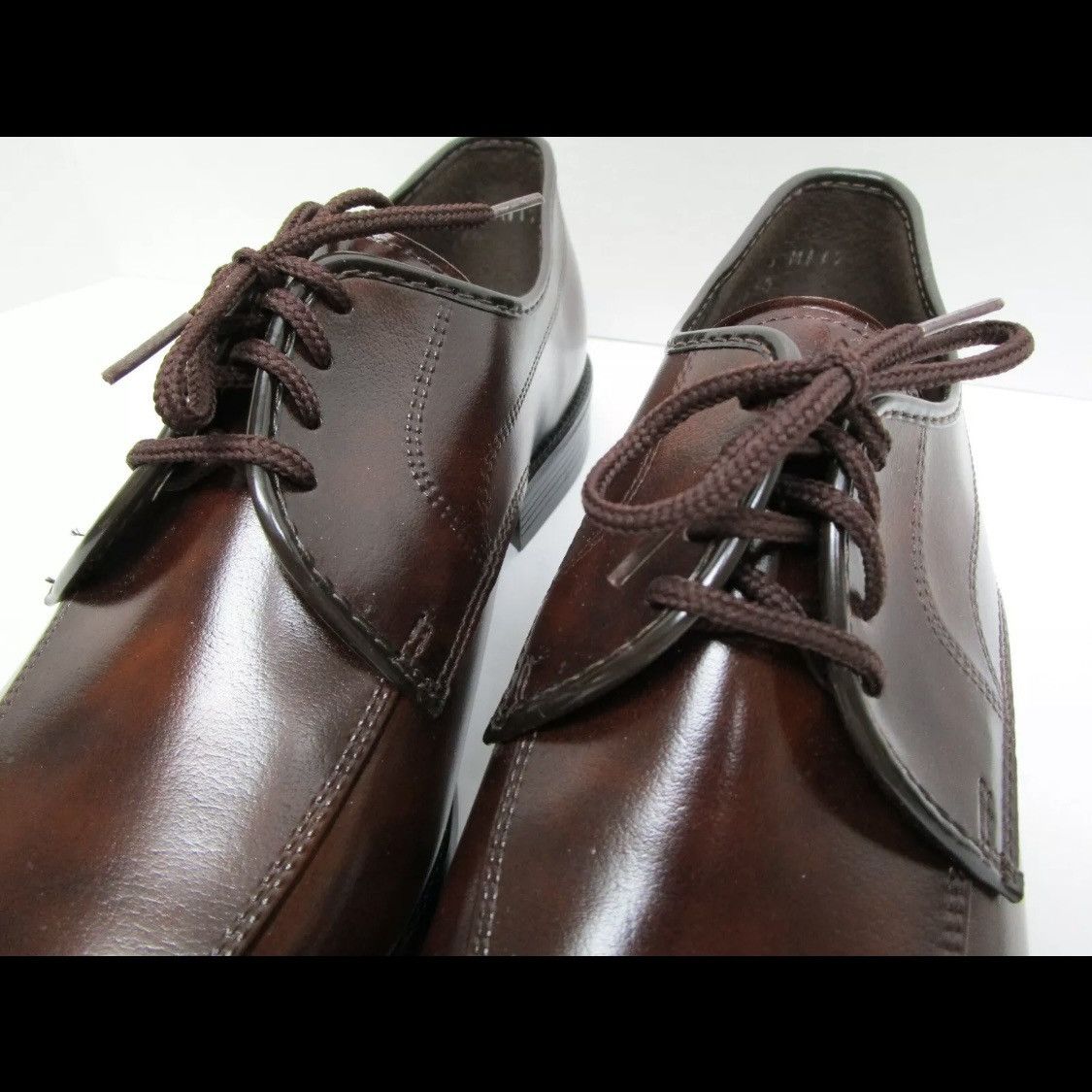 Vintage Vintage Johnsonian Brown Derby Dress Shoes US Men’s 8 Size US 8 / EU 41 - 7 Thumbnail