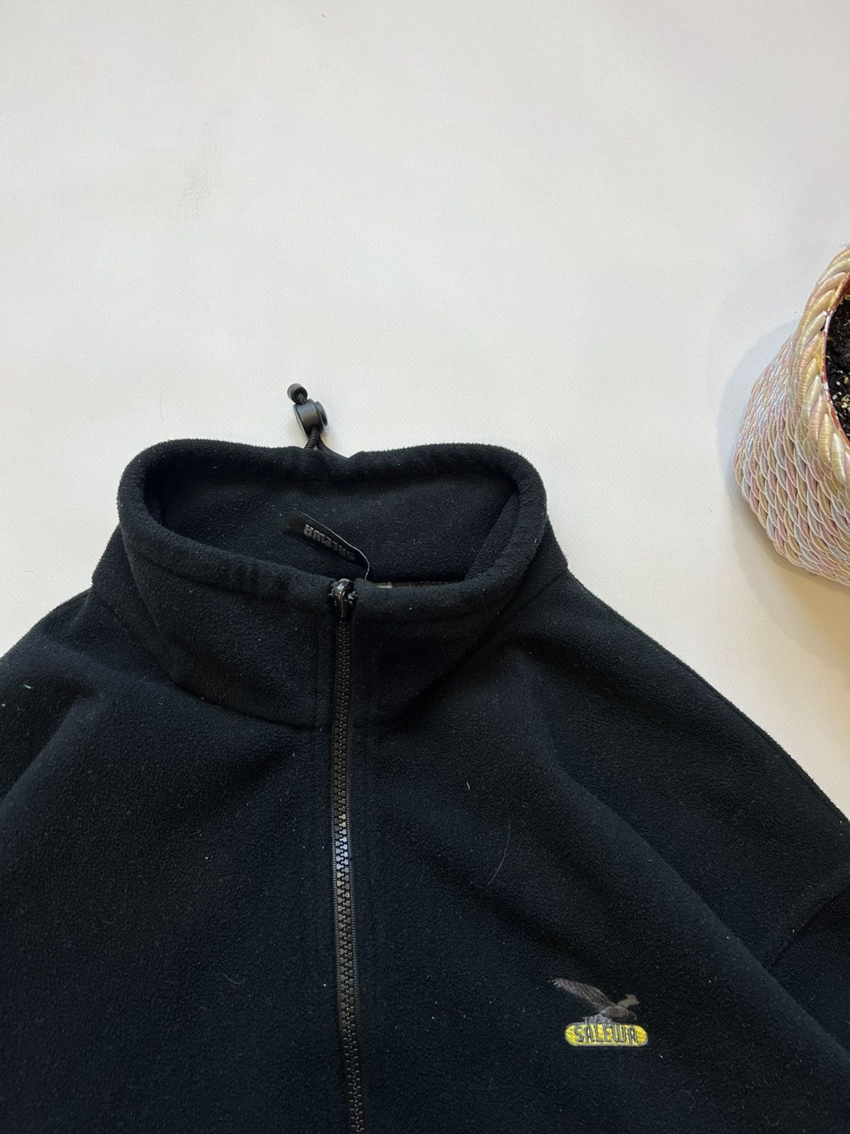 SALEWA Salewa Fleece Windbreaker Zip Sweatshirt Size US L / EU 52-54 / 3 - 3 Thumbnail