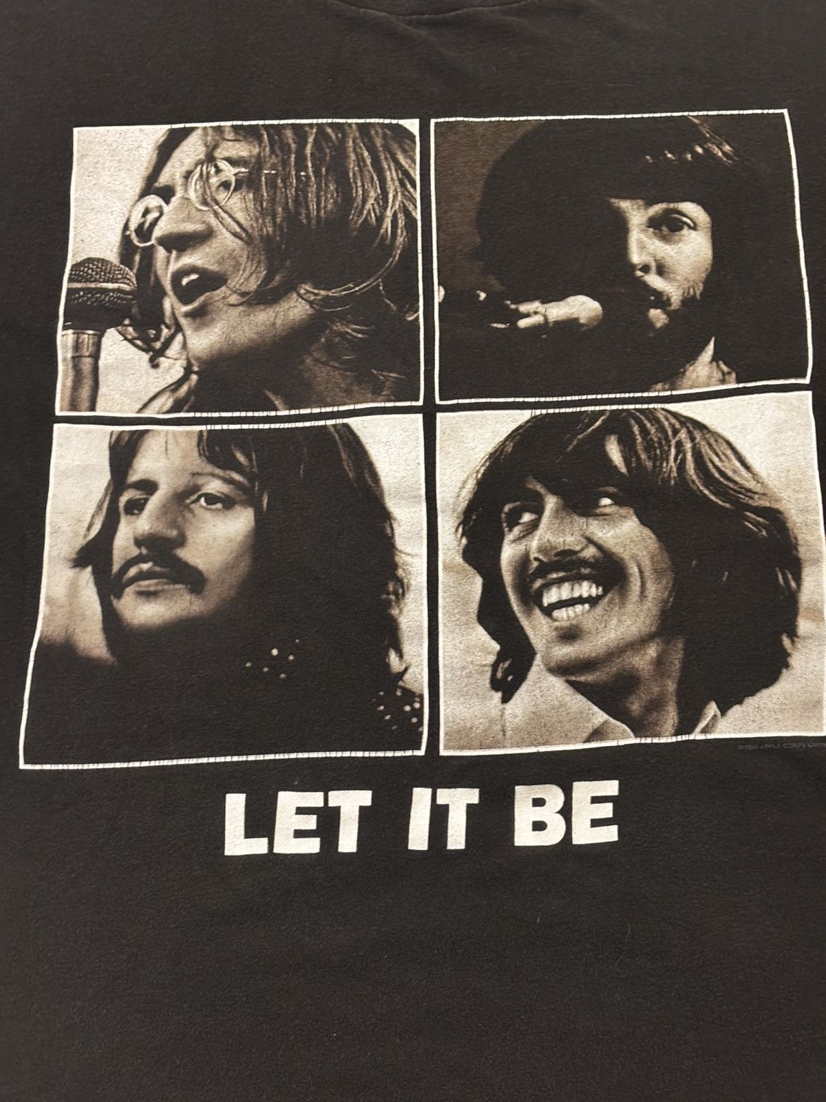 Other Men’s black let it be t-shirts0520 Size US L / EU 52-54 / 3 - 2 Thumbnail