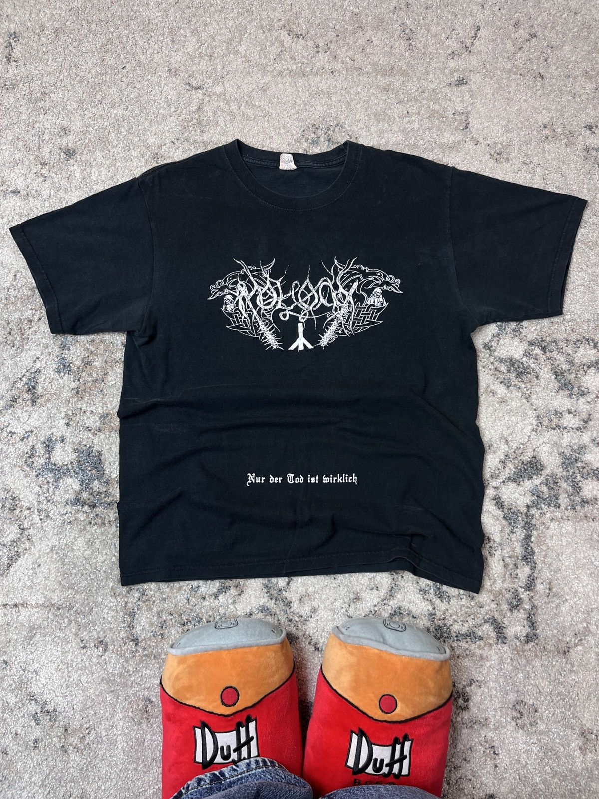 Band Tees × Vintage MOLOCH NUR DER TOD IST WIRKLICH RARE VINTAGE TEE - 850 Size US M / EU 48-50 / 2 - 4 Thumbnail
