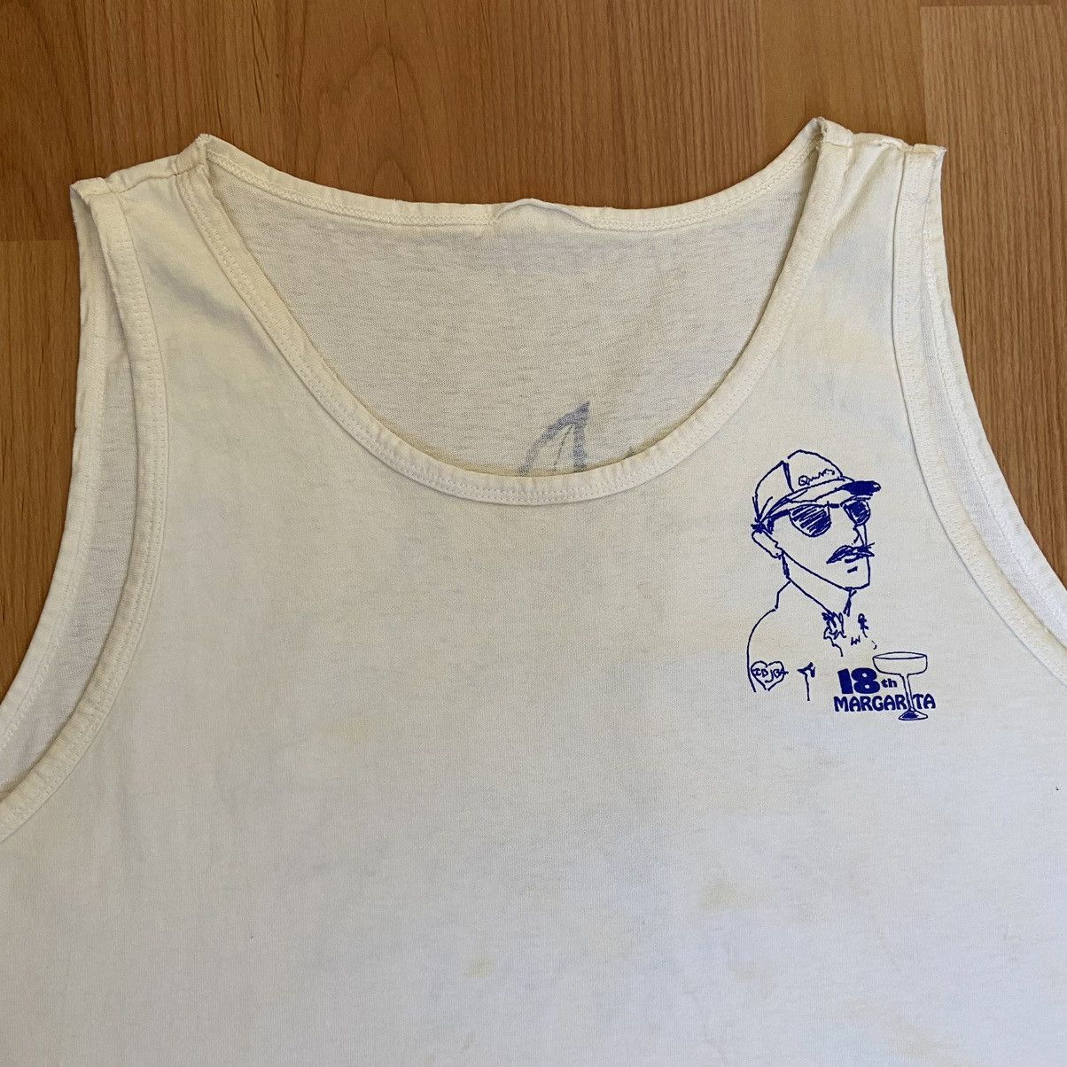 Vintage Vintage 18th IB Margarita Volleyball Tournament Tank Top XL Size US XL / EU 56 / 4 - 4 Thumbnail