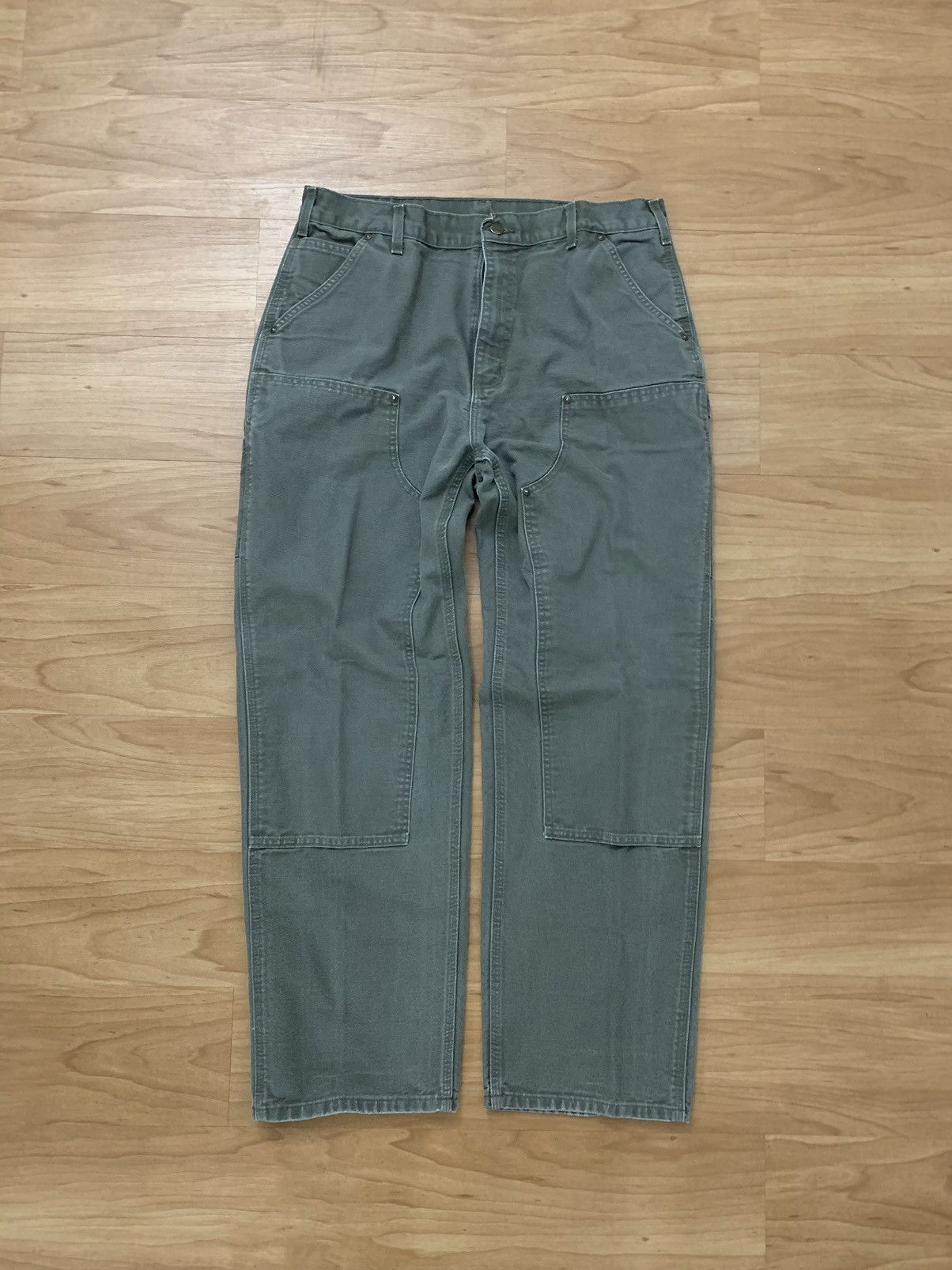 Carhartt 🫒Carhartt Double-Knee Workwear Pants (36 x 32) Size US 36 / EU 52 - 1 Thumbnail