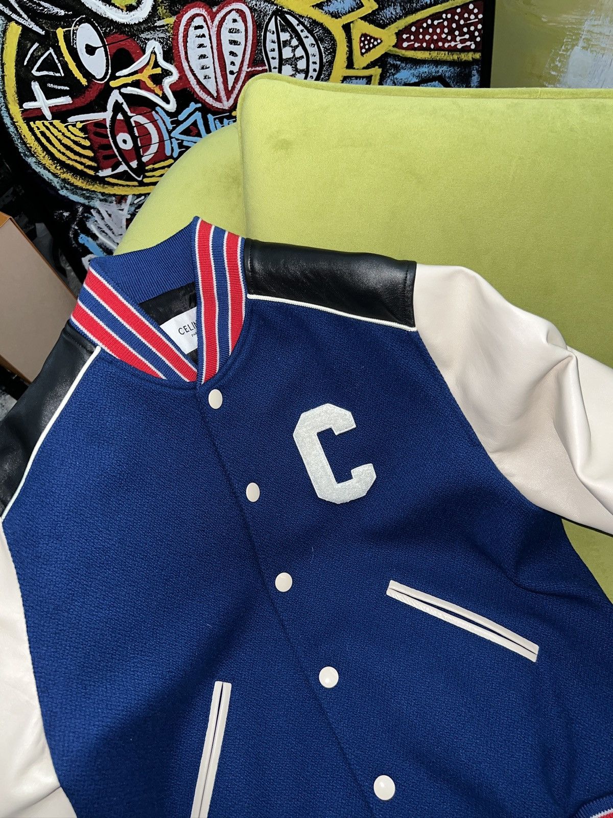 Celine Celine teddy jacket sz 54 Size US XL / EU 56 / 4 - 3 Thumbnail