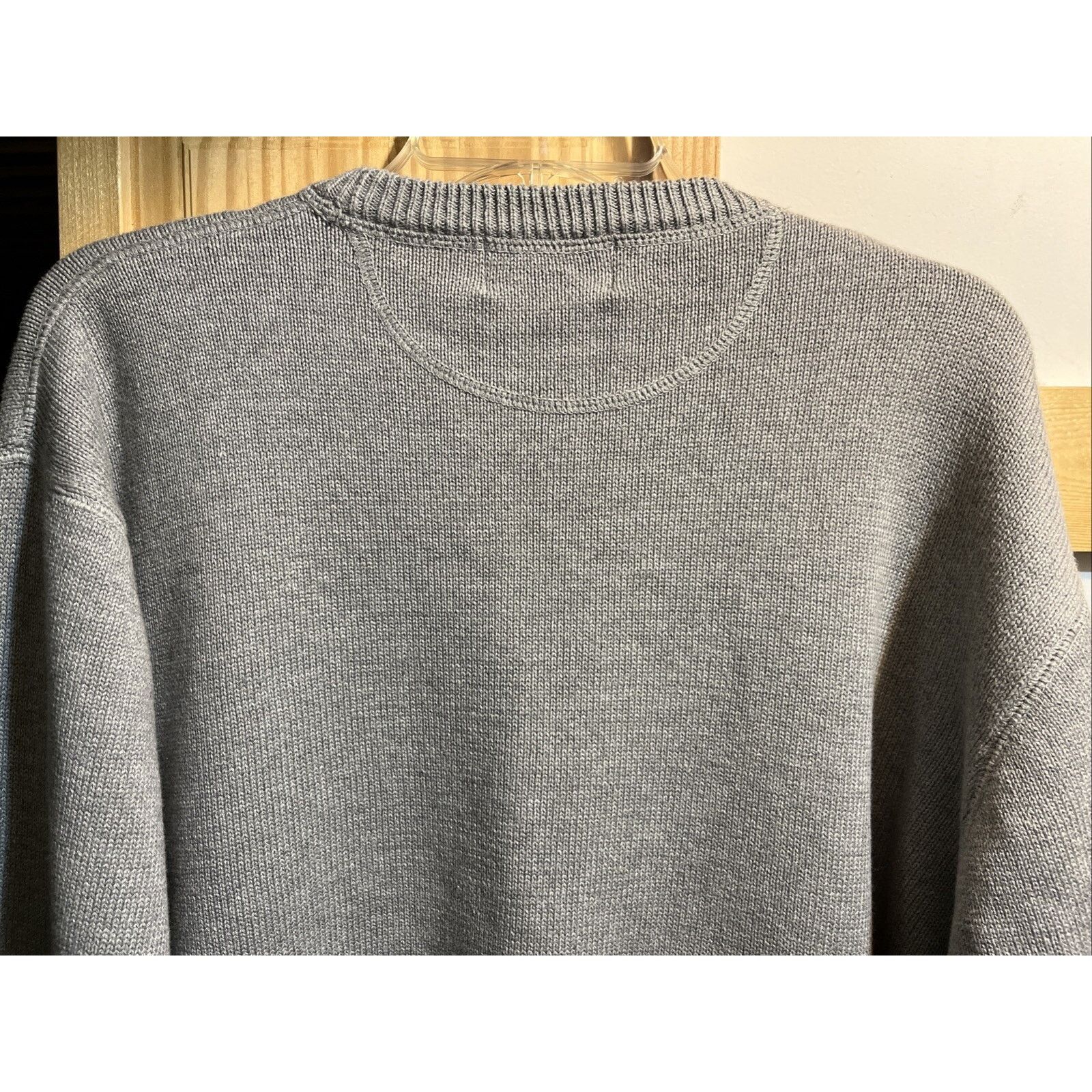 Eddie Bauer Eddie Bauer Sweater Mens XXL Gray Long Sleeve Cotton Sweater Size US XXL / EU 58 / 5 - 10 Thumbnail