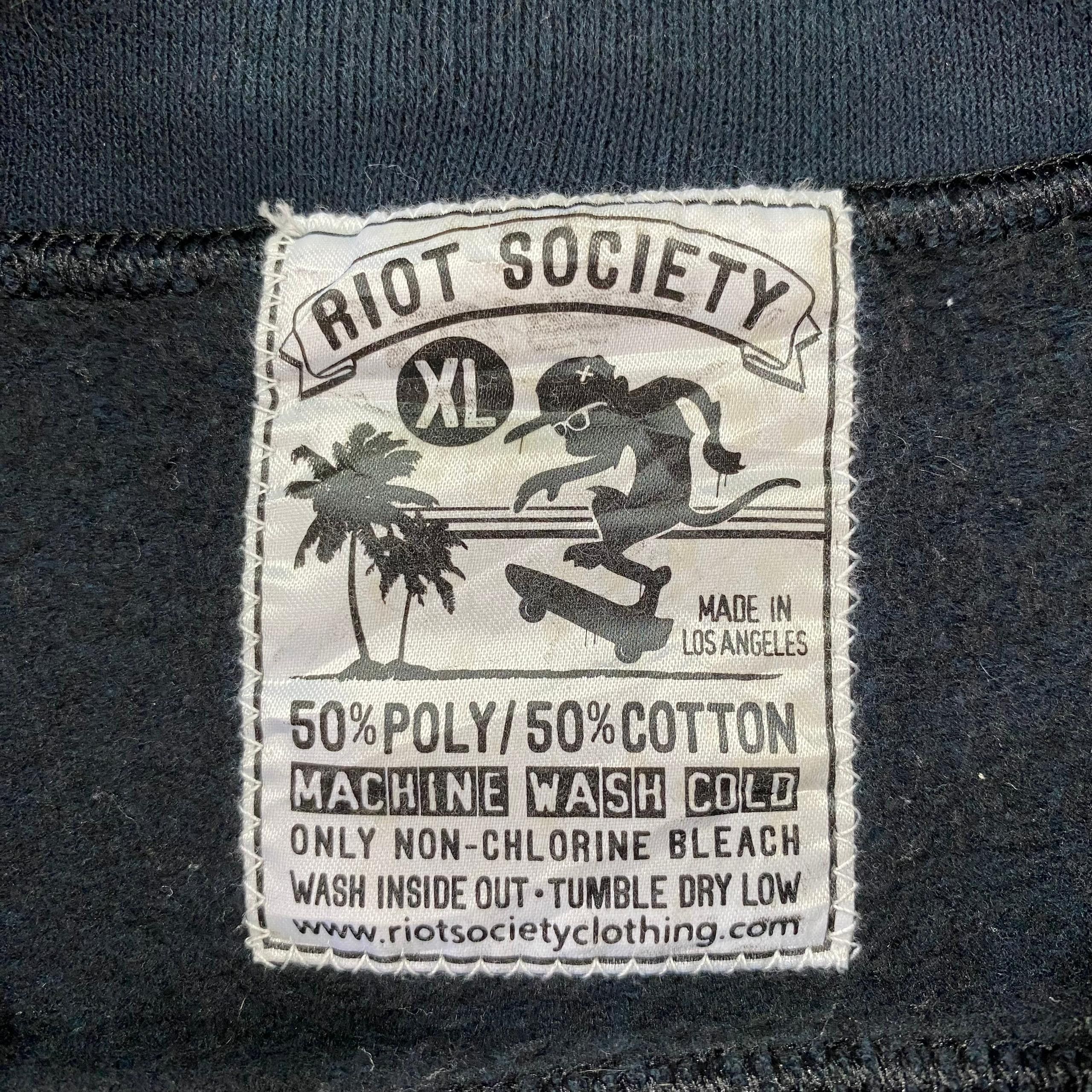 Riot Society Vintage Riot Society Go Commando Streetwear Sweatshirt Size US XL / EU 56 / 4 - 10 Thumbnail