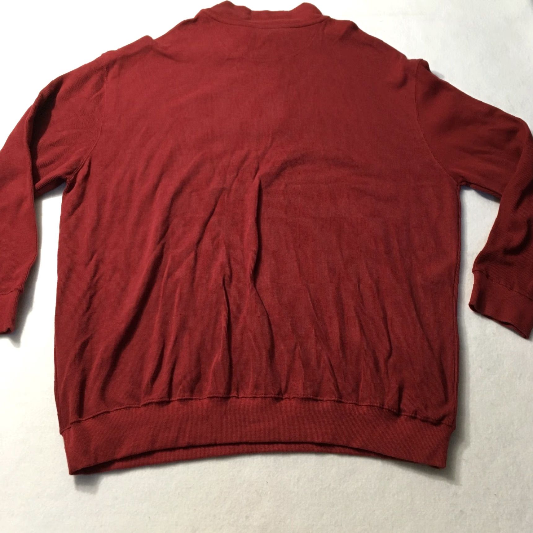U.S. Polo Assn. US Polo Assn. 1/4 Zip Pullover Mens Size 2XL Long Sleeve red burgundy fleece sweater hoodie? Size US XXL / EU 58 / 5 - 8 Thumbnail