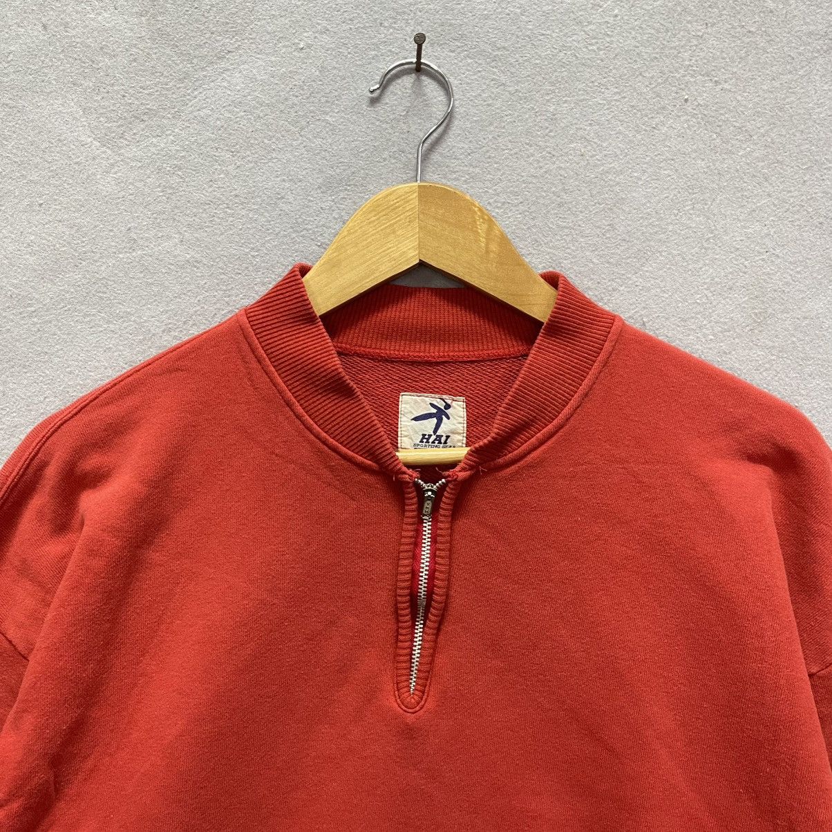 90s HAI Sporting Gear Half Zip Sweatshirt Japan