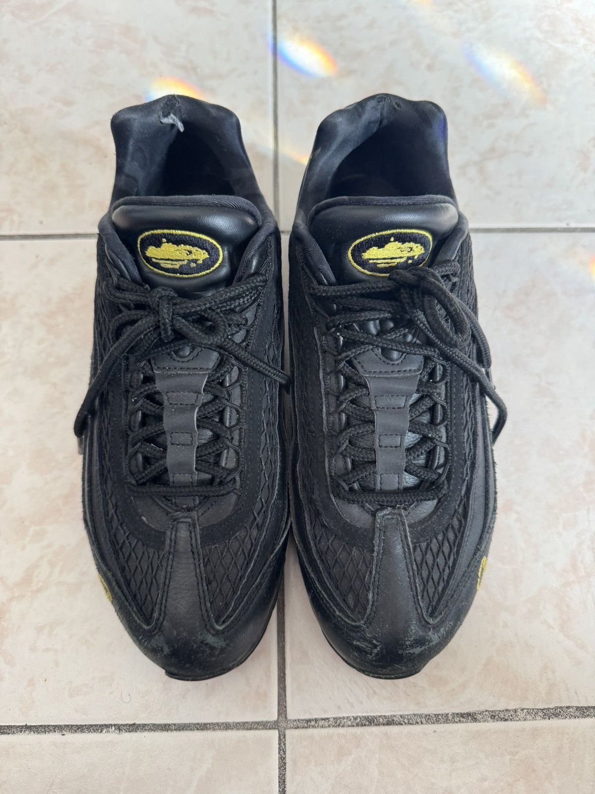 Corteiz × Nike Nike x Corteiz Air Max 95 Honey Black Size US 9.5 / EU 42-43 - 3 Thumbnail