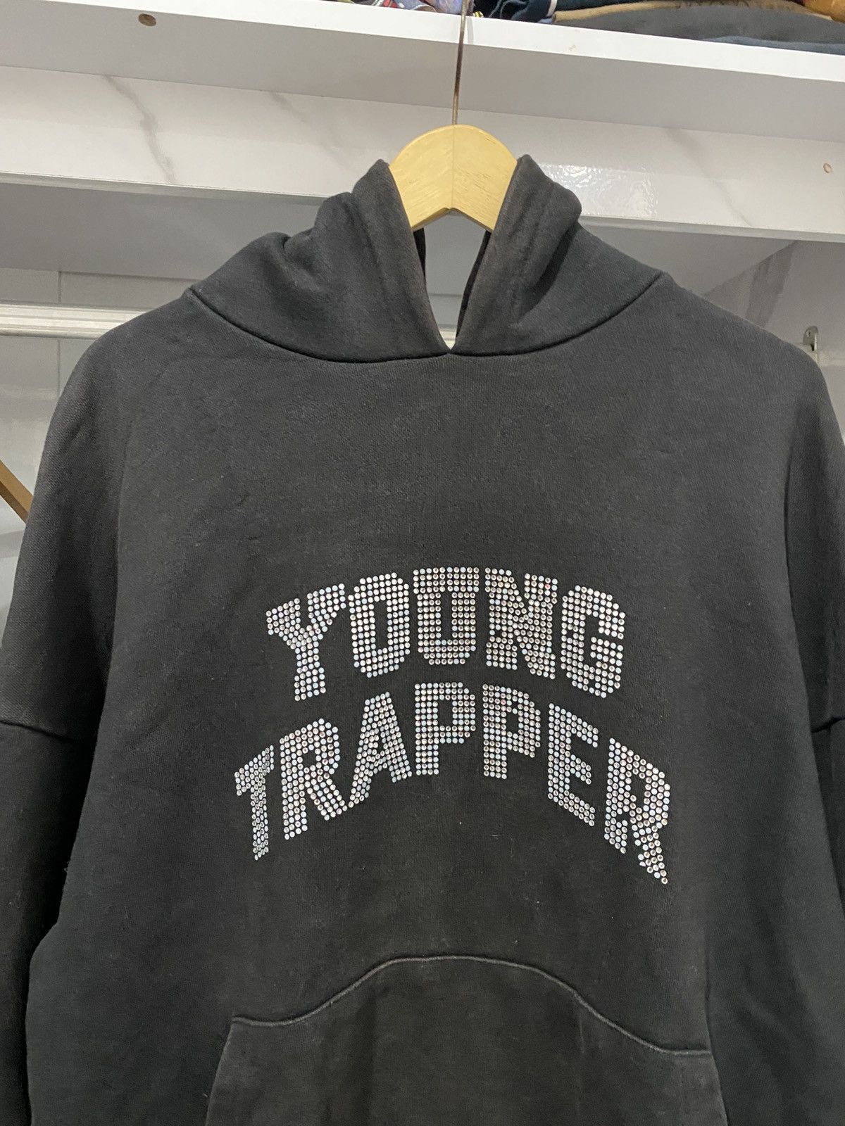 If Six Was Nine × Japanese Brand × Le Grande Bleu (L.G.B.) Young Trapper Glitter Hoodie Size US XL / EU 56 / 4 - 2 Thumbnail