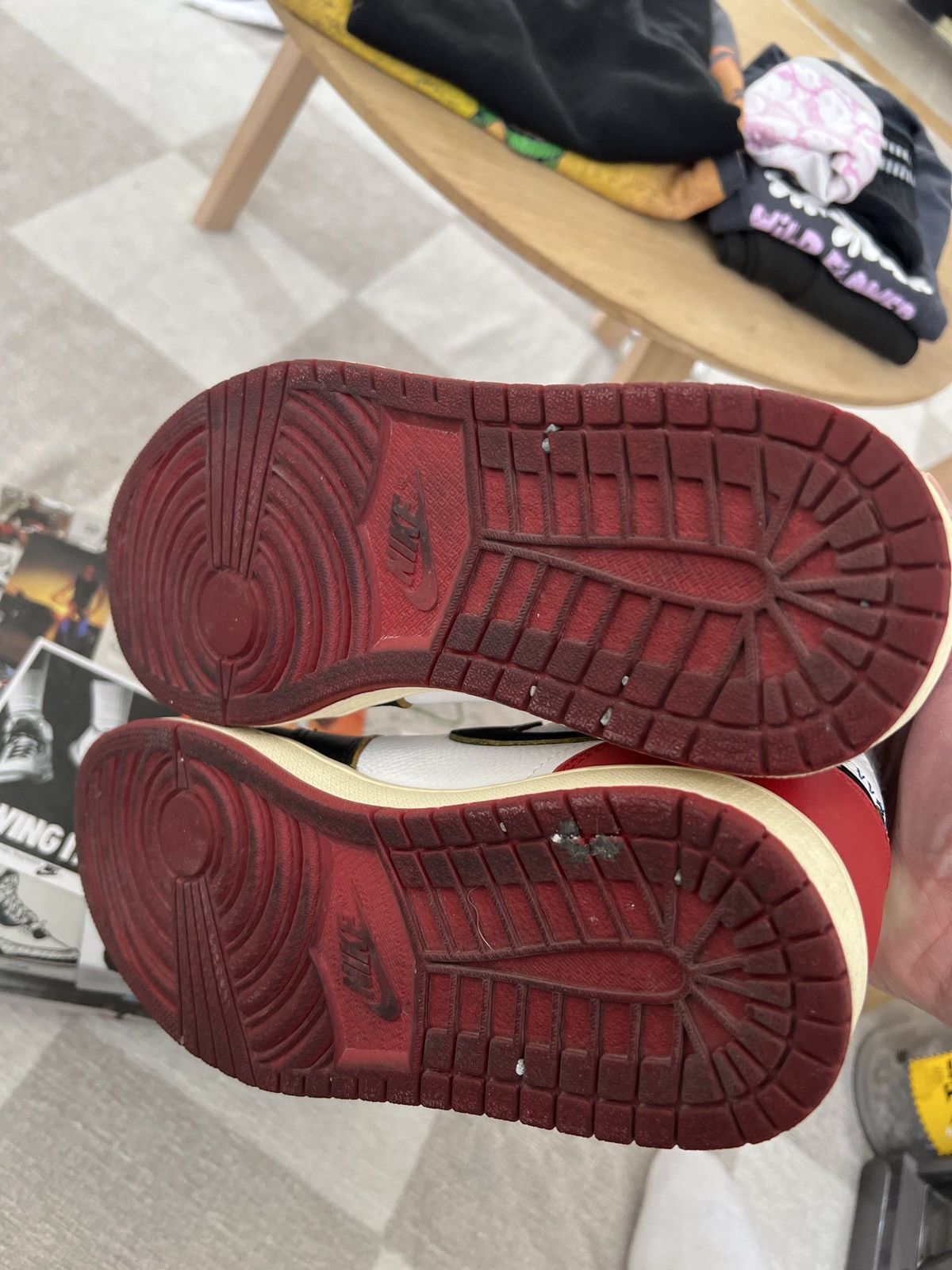 Jordan Brand × Union LA Jordan 1 x union la retro hi black toe varsity red 8.5us Size US 8.5 / EU 41-42 - 3 Thumbnail