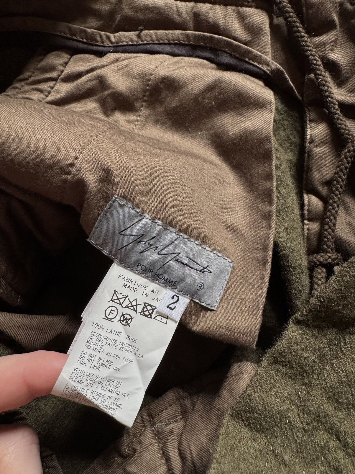 Yohji Yamamoto YYPH AW22 Wool Pants Size US 32 / EU 48 - 4 Thumbnail