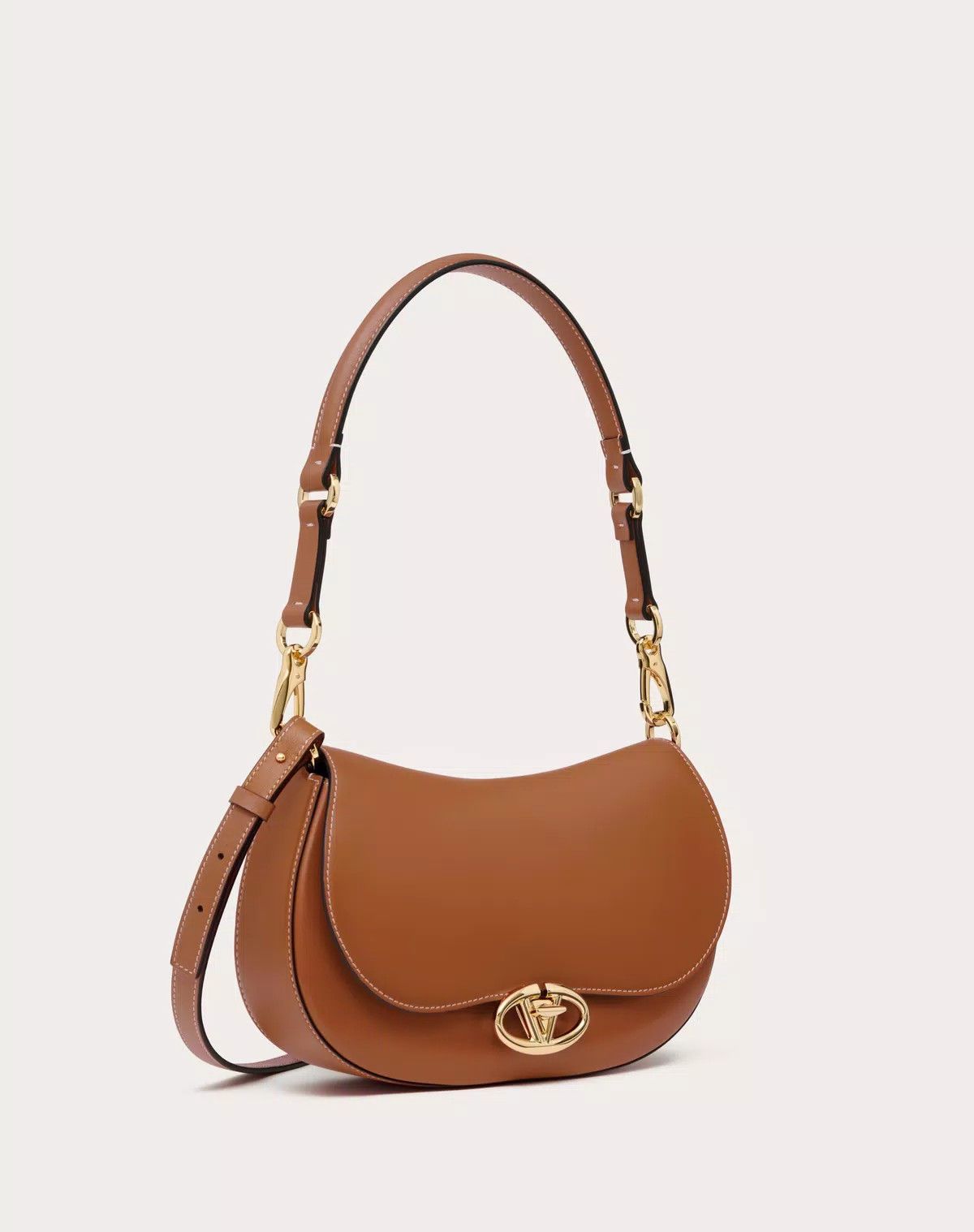 Valentino oc11z0725 Size:OS/Bag In Nappa Calfskin in Almond Beige Size ONE SIZE - 2 Thumbnail