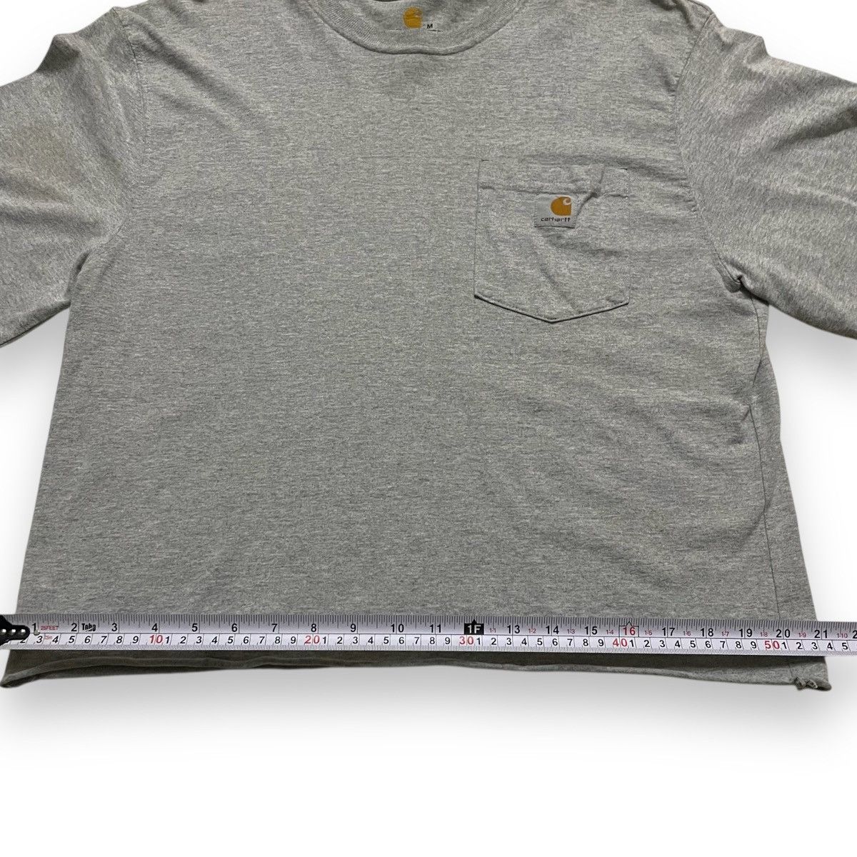 Carhartt Original Croptop Diy Carhartt Pocket T Longsleeve Size US M / EU 48-50 / 2 - 9 Thumbnail