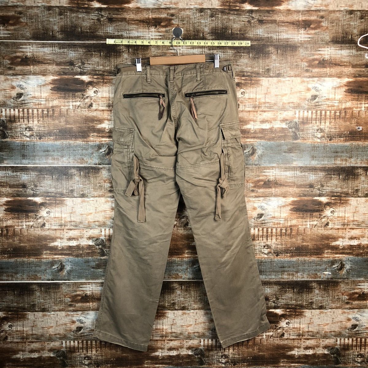 Edwin Edwin Brown Cargo utility tactical Multipocket Pants #A2570 Size US 31 - 14 Thumbnail