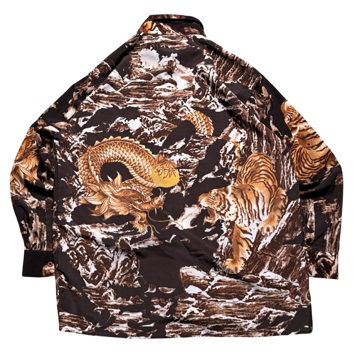 Other Vintage TRUST Japanese Tiger Button Up Shirt Men's Size L Size US L / EU 52-54 / 3 - 7 Thumbnail