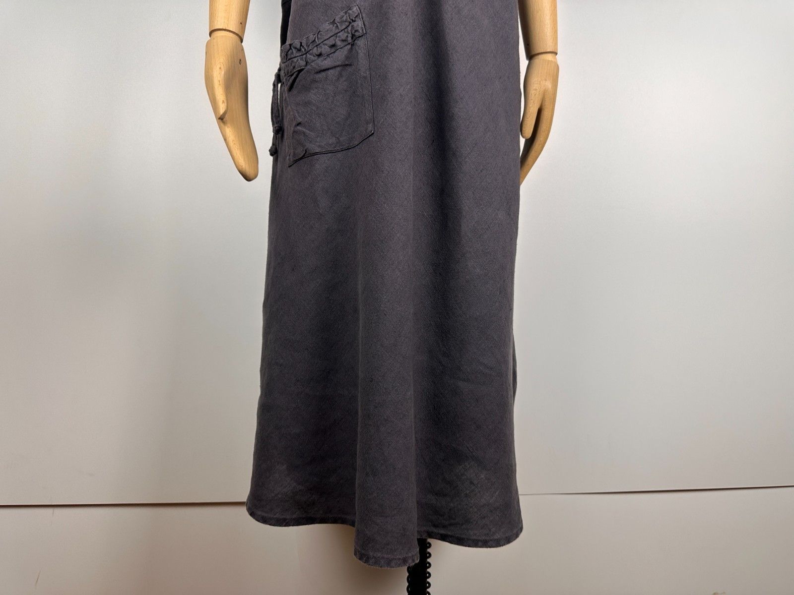 FLAX Flax GreyLinen Market Dress Long Size L Size L / US 10 / IT 46 - 4 Thumbnail