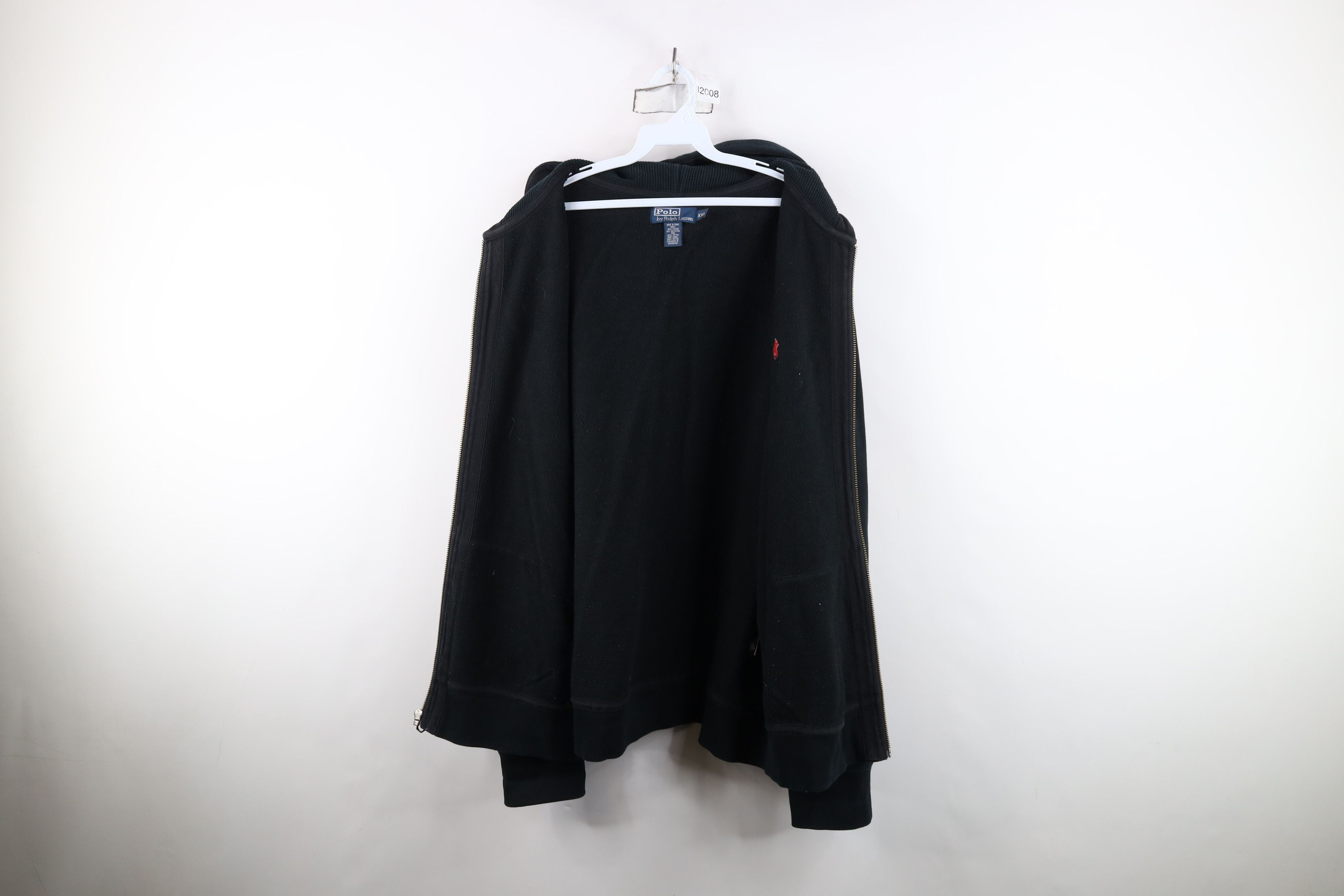 Ralph Lauren Vintage 90s Ralph Lauren Full Zip Hoodie Sweatshirt Size US XXL / EU 58 / 5 - 10 Thumbnail
