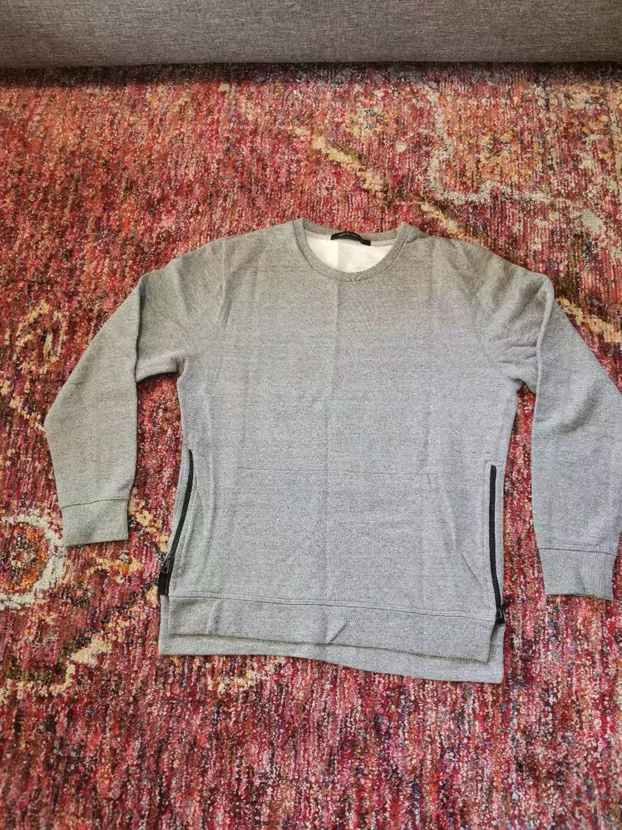 John Elliott John Elliott Archive side zip sweater crewneck villain grey Size US L / EU 52-54 / 3 - 1 Thumbnail