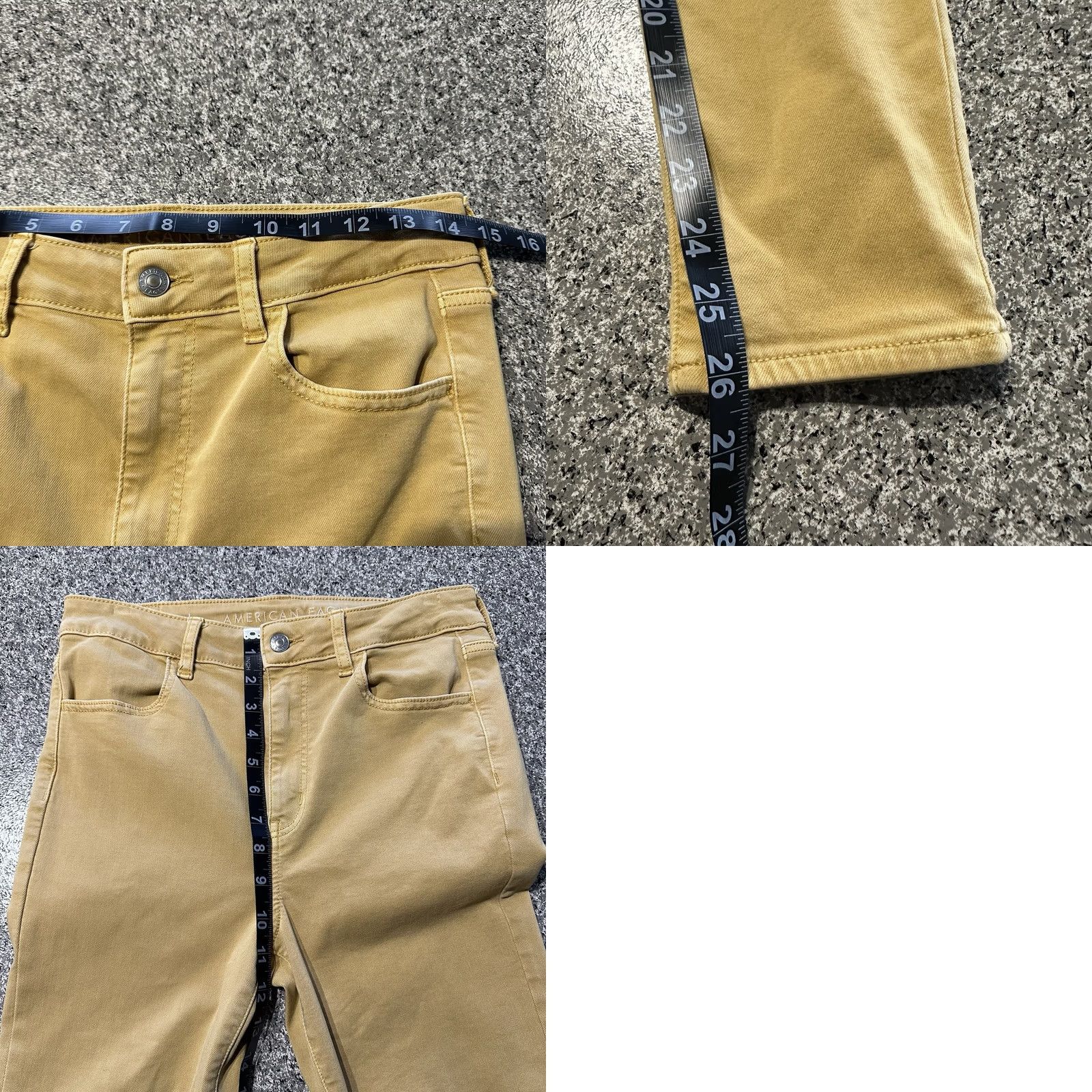 American Eagle Outfitters American Eagle Outfitters Jeans Womens 8 Regular 29x26 High Rise Jegging Crop Size 30" / US 8 / IT 44 - 8 Thumbnail