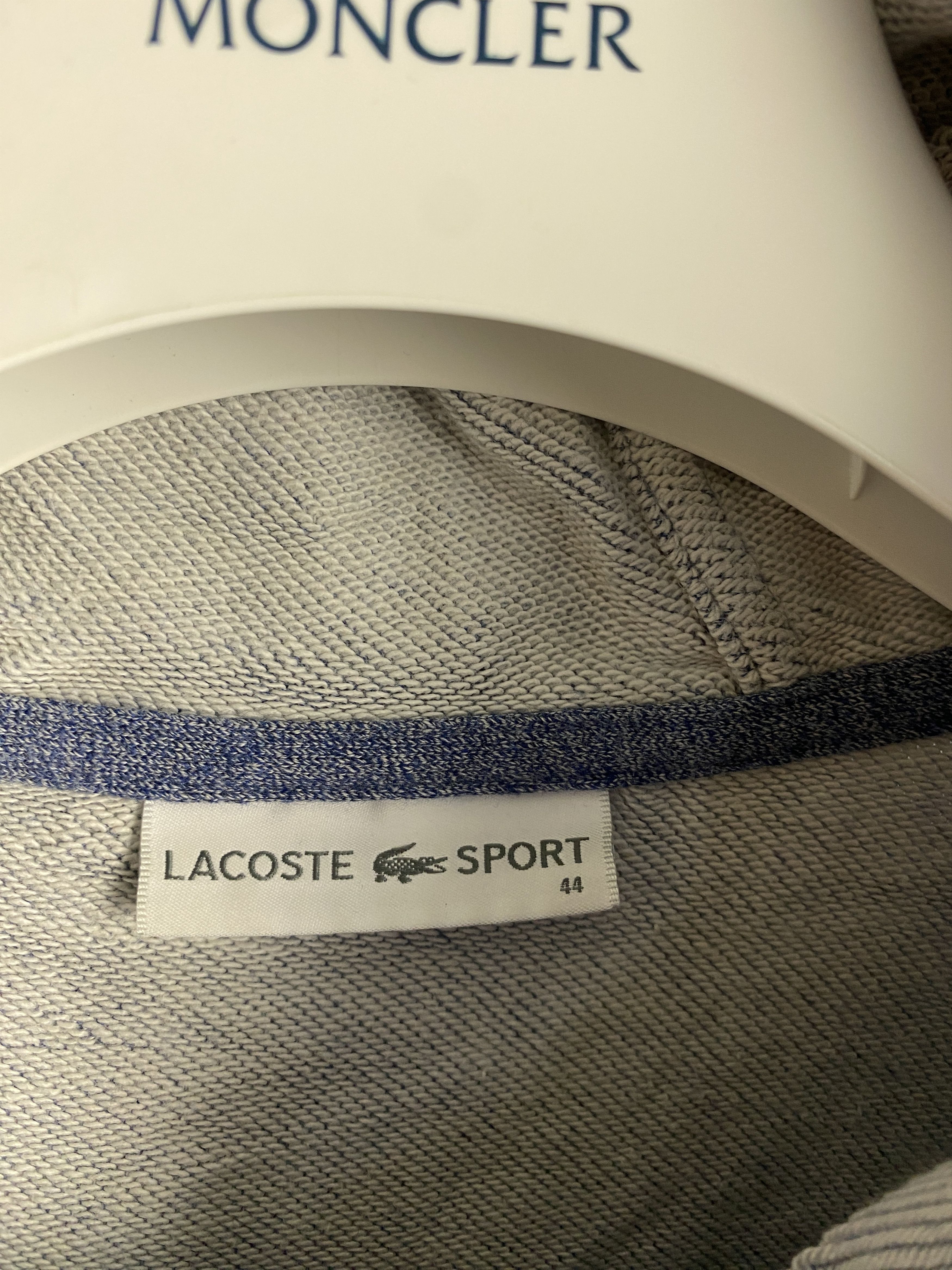 Lacoste Lacoste zip-up hoodie small logo casual Size L / US 10 / IT 46 - 3 Thumbnail