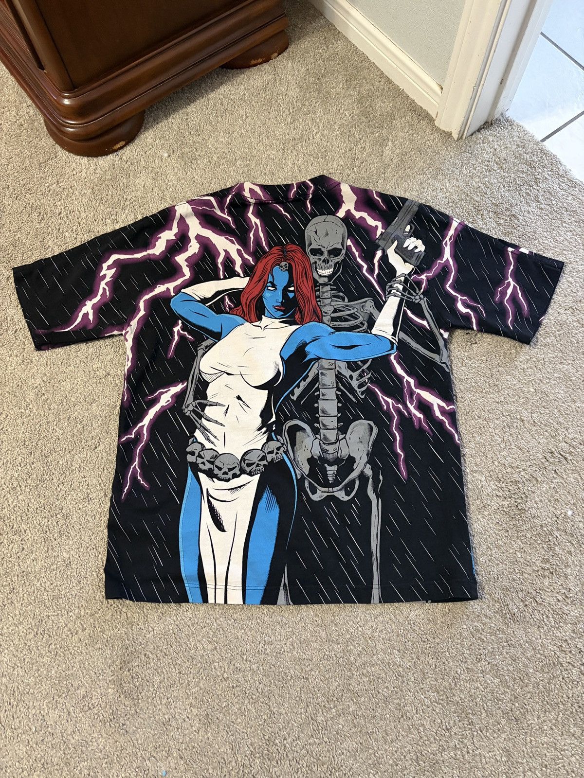 Marvel Comics Chronic Images Mystique Shirt Small All Over Print Marvel Size US S / EU 44-46 / 1 - 4 Thumbnail