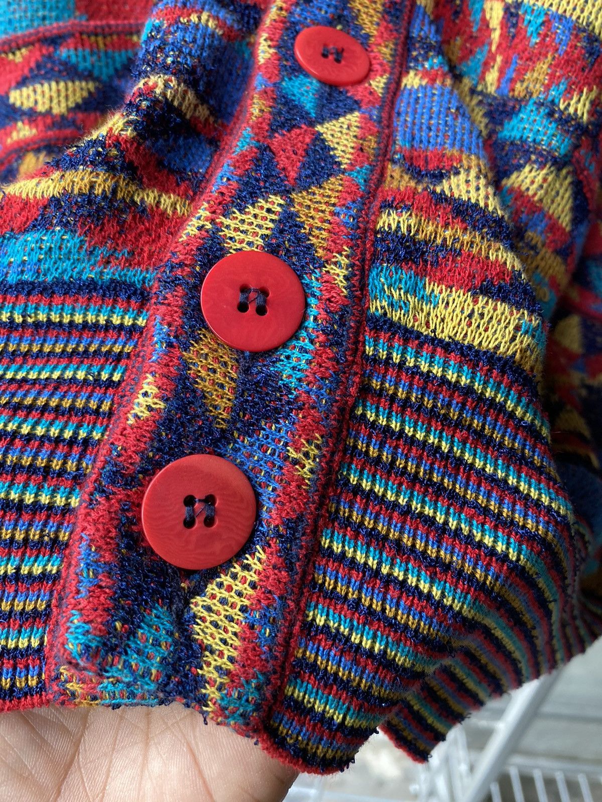 Missoni Missoni multicolor knitted vest Size US XL / EU 56 / 4 - 3 Thumbnail