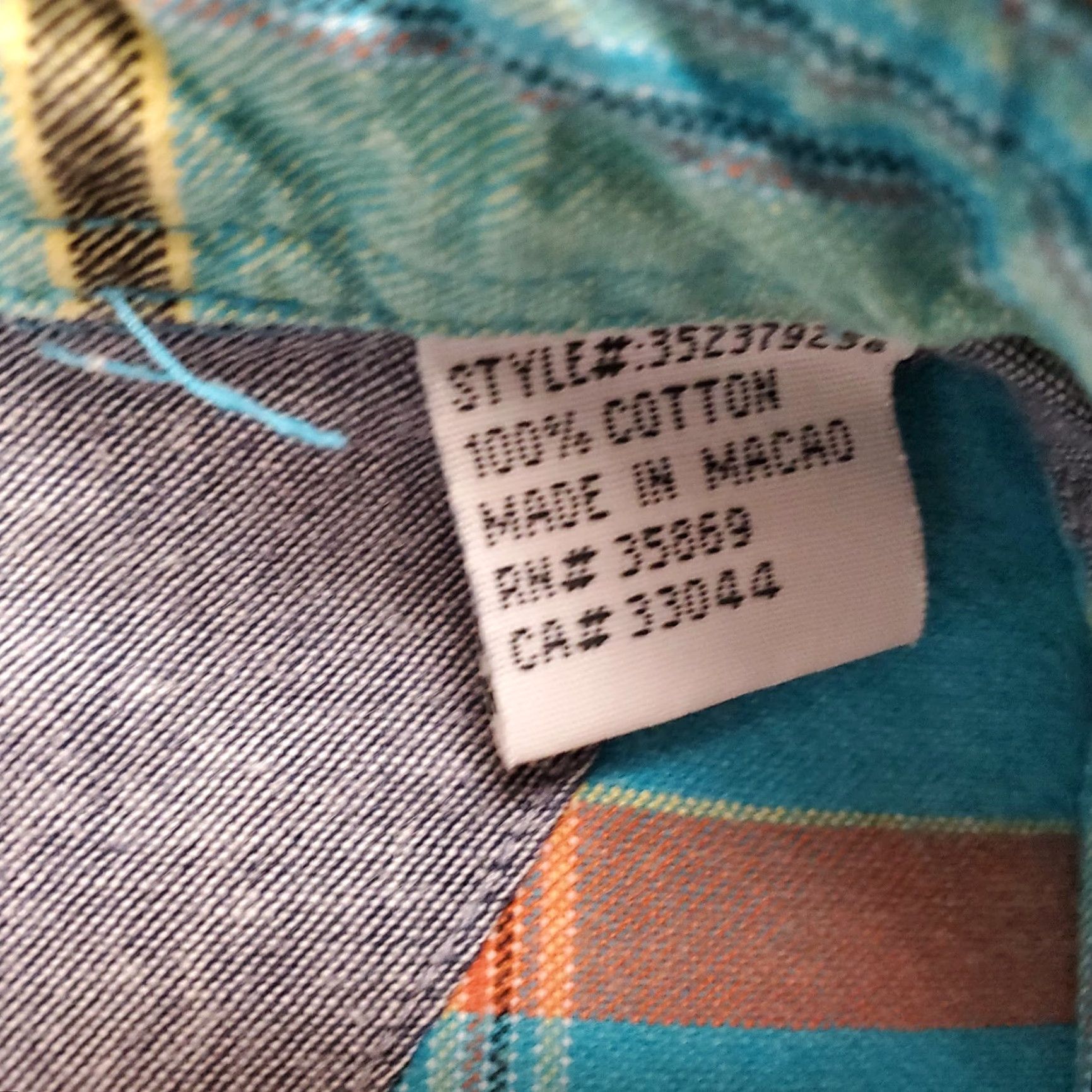 Roper VINTAGE Roper Vest Womens Large Blue Green Plaid Button up Western Cowboy Casual Shirt Size L / US 10 / IT 46 - 7 Thumbnail