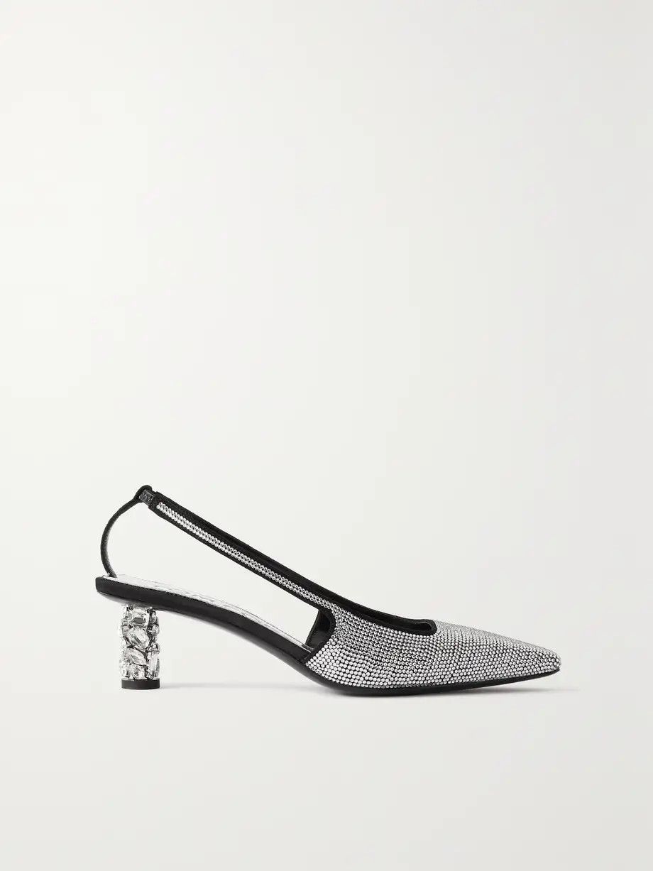 Tom Ford Bejeweled slingback pump Size US 8.5 / IT 38.5 - 3 Thumbnail