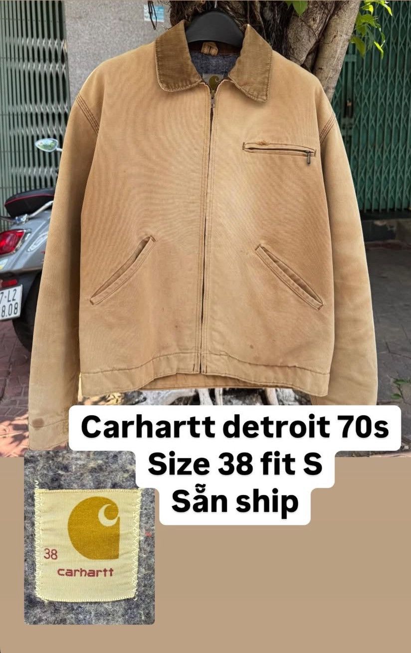 Carhartt × Vintage Carhartt Detroit Vintage 70-80s Size US XL / EU 56 / 4 - 1 Thumbnail
