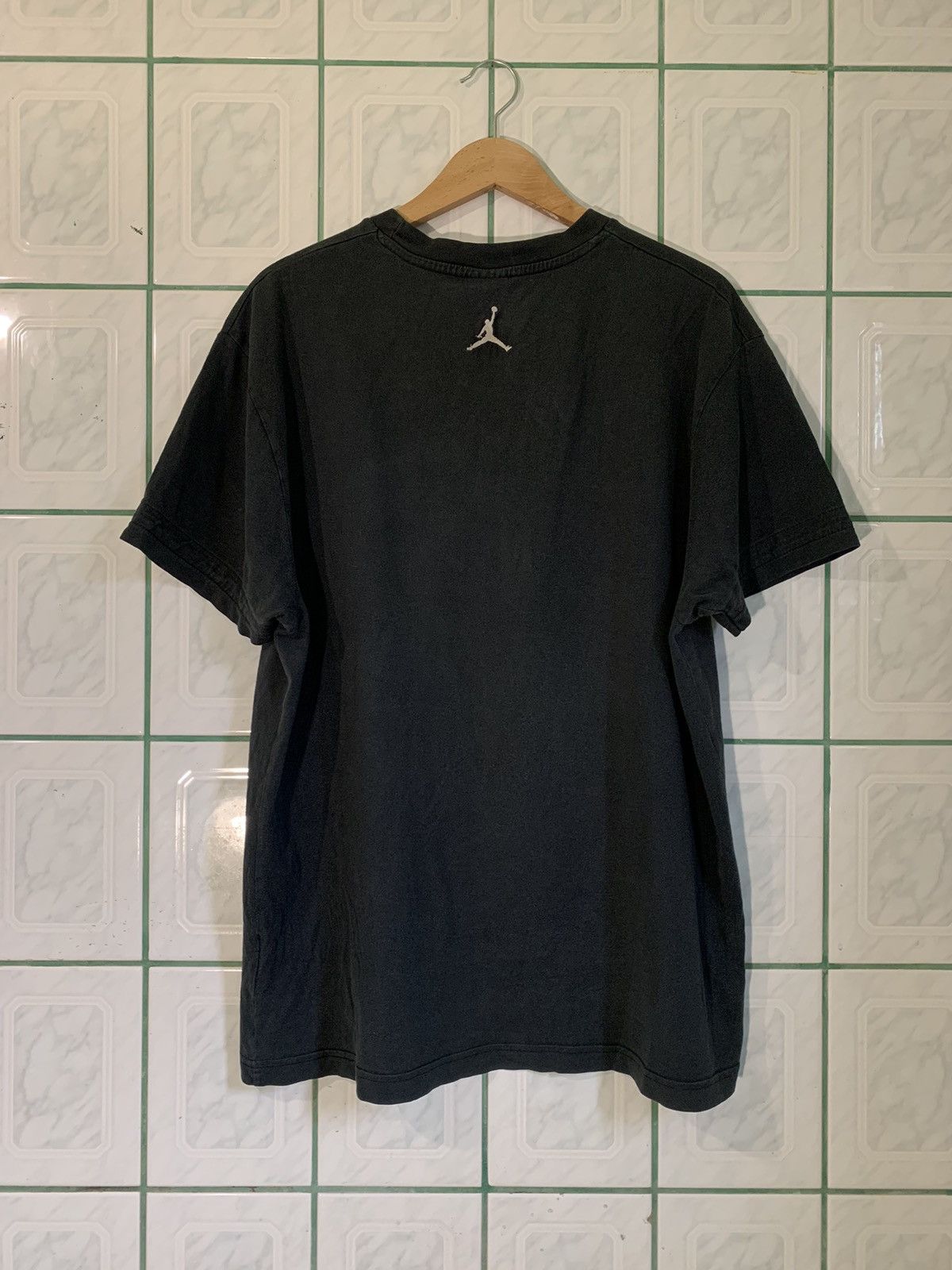 NBA Vintage 90s Rare Michael Jordan Nike Air Full Print T-Shirt Size US L / EU 52-54 / 3 - 4 Thumbnail