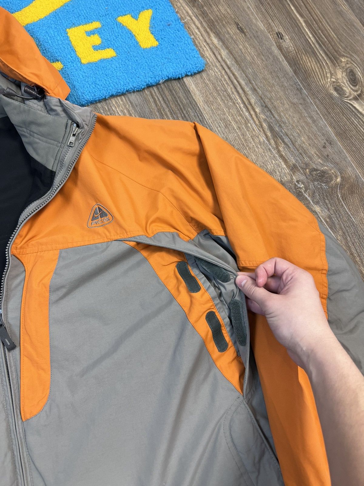Nike × Nike ACG × Vintage Vintage Nike ACG Winter Jacket With Thermal Lining Orange Size US XL / EU 56 / 4 - 8 Thumbnail
