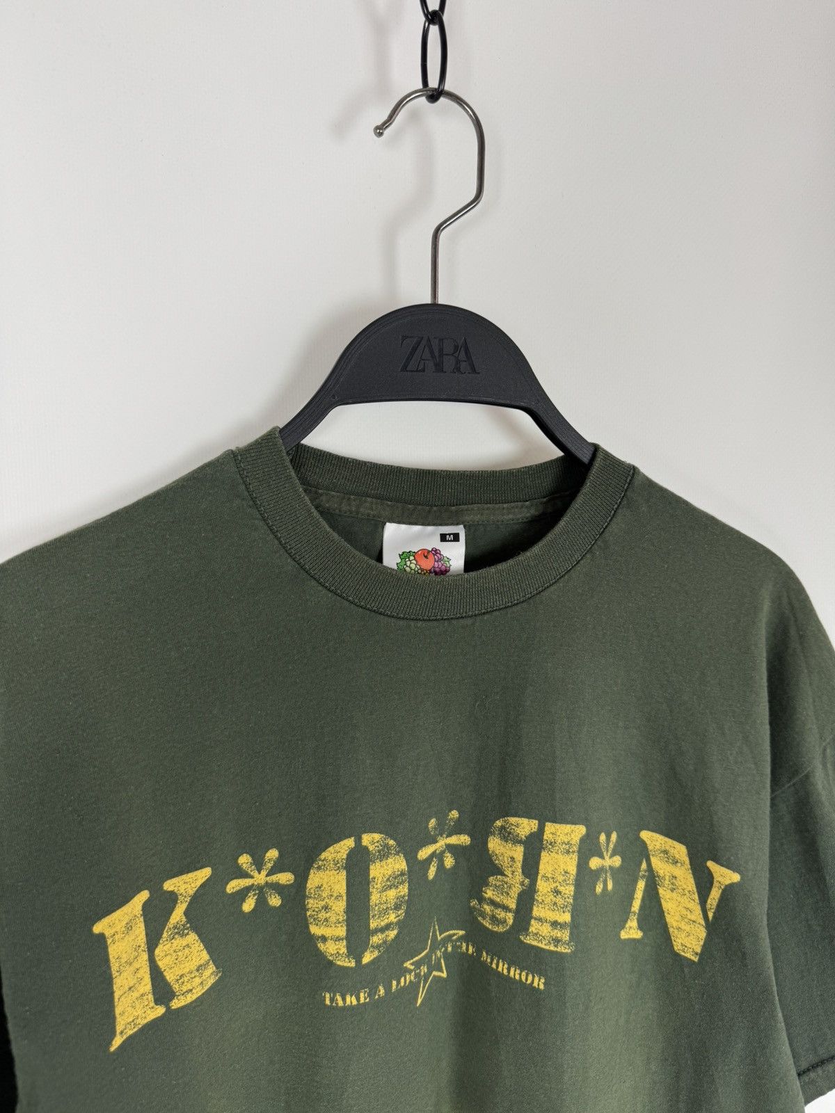 Band Tees × Vintage 2003-2004 Sun Faded Korn Take a Lock in the Mirror T-Shirt Size US M / EU 48-50 / 2 - 3 Thumbnail