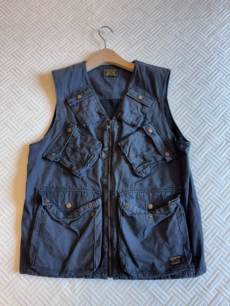 Neighborhood NBHD Washed Utility Vest L Size US L / EU 52-54 / 3 - 1 Thumbnail