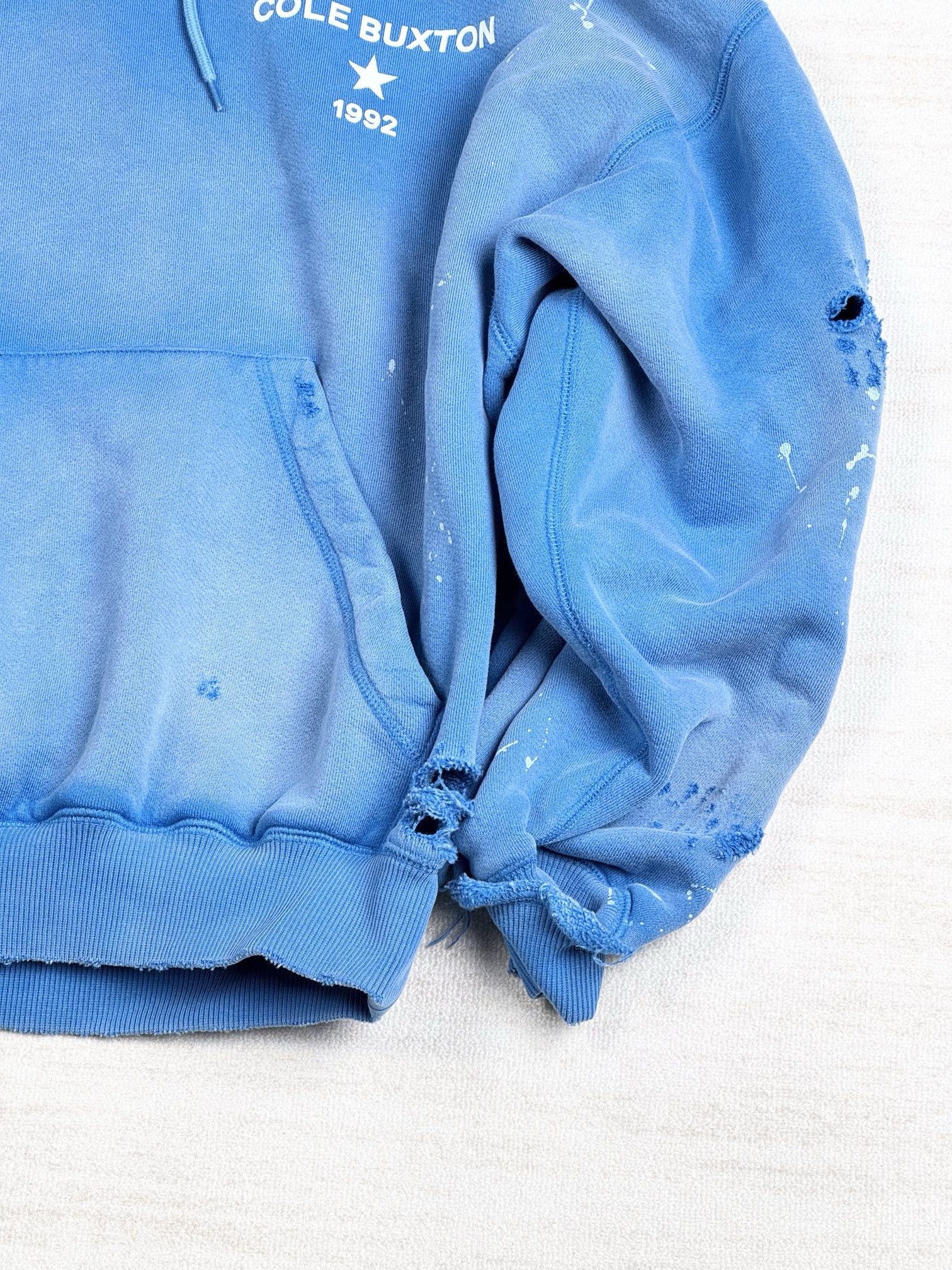 Cole Buxton distressed hoodie S Size US S / EU 44-46 / 1 - 4 Thumbnail