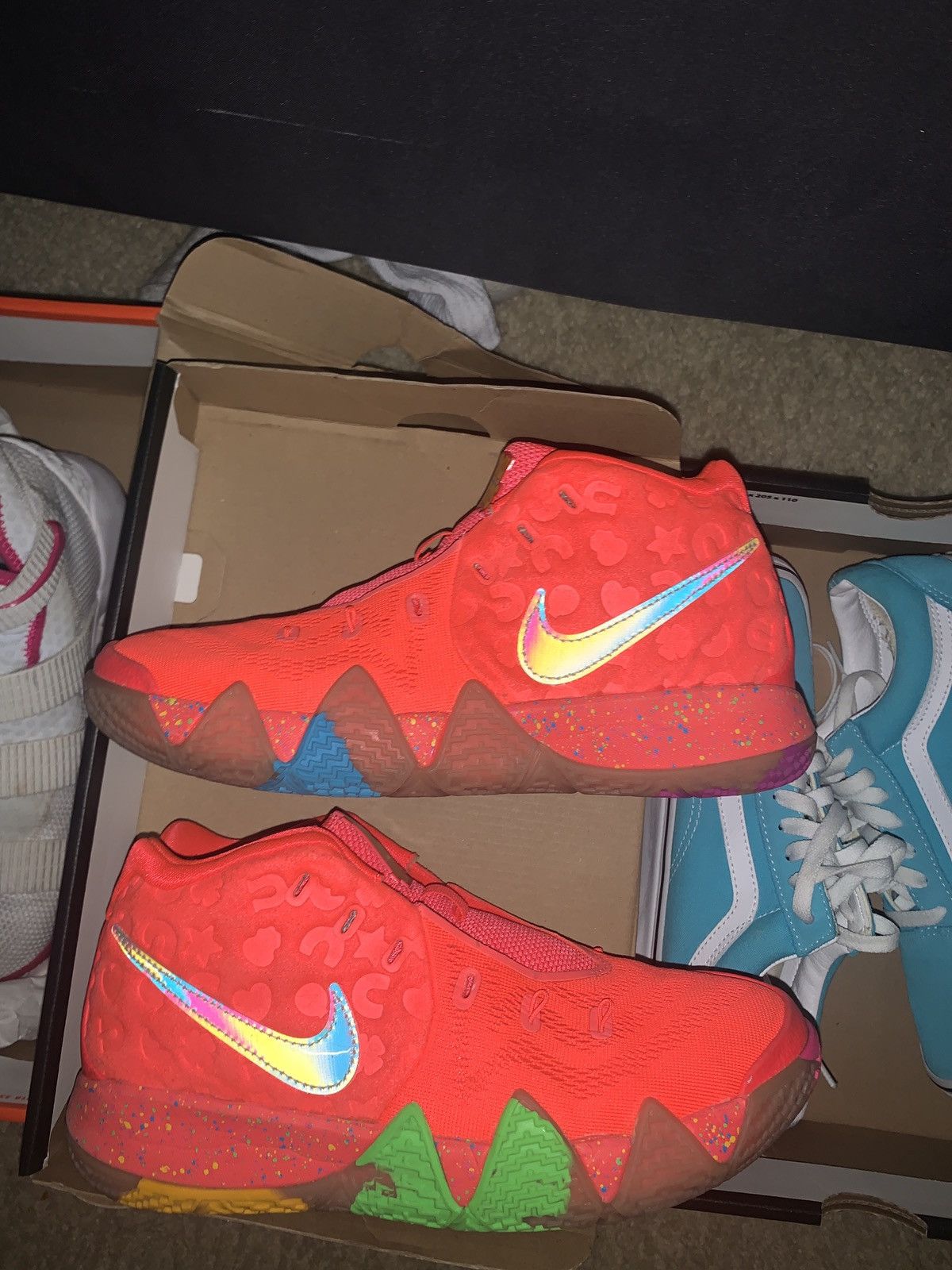 Nike Kyrie 4 Lucky Charms Size US 5.5 / EU 38 - 2 Thumbnail
