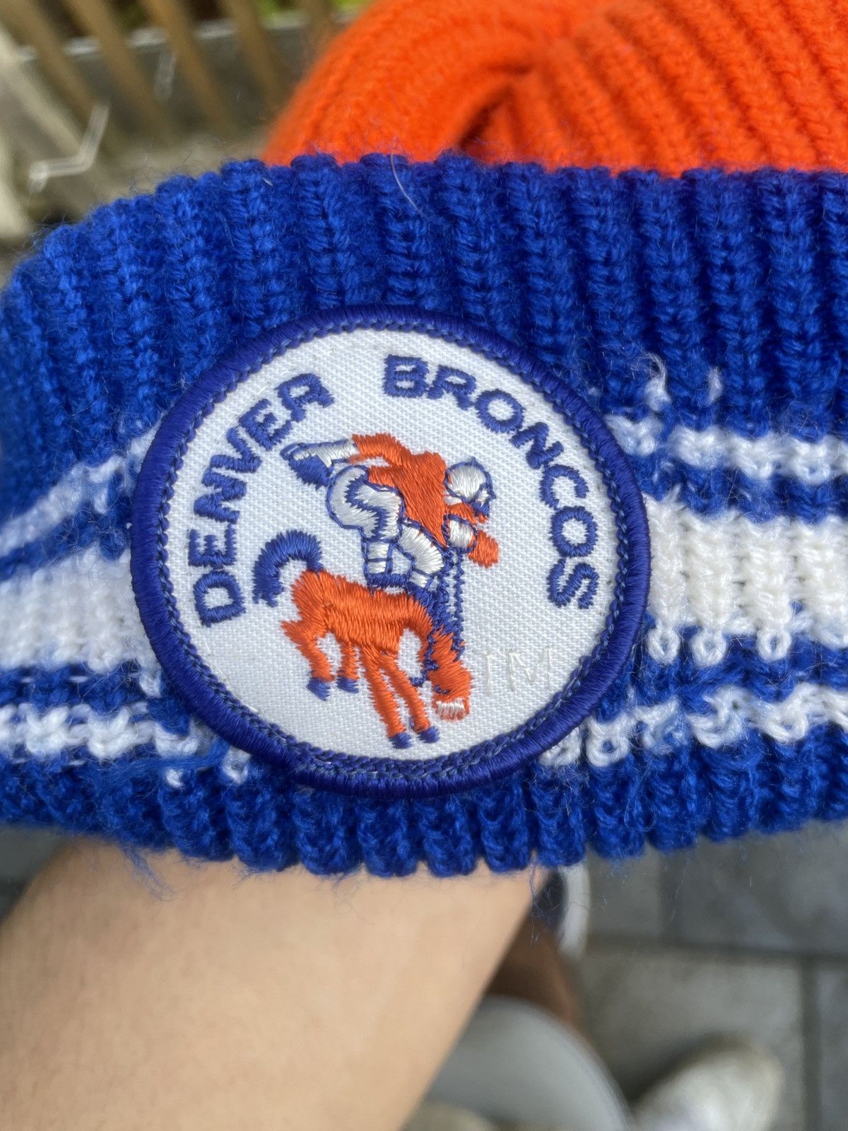 NFL × Vintage Vintage 90’s Denver Broncos Beanie Size ONE SIZE - 3 Thumbnail