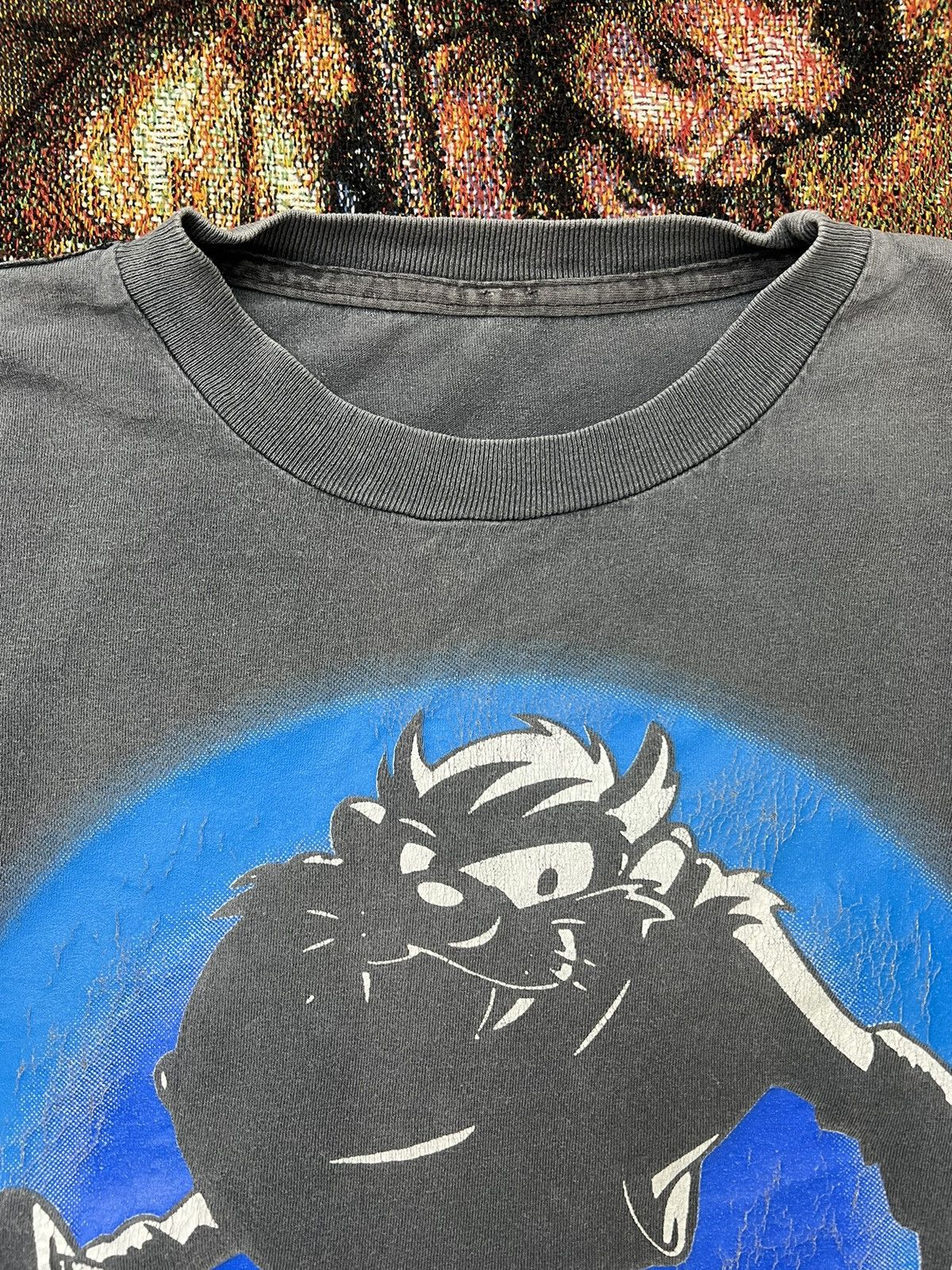 Warner Bros '96 Taz "Who's Got Next" Basketball Tee Size US L / EU 52-54 / 3 - 4 Thumbnail