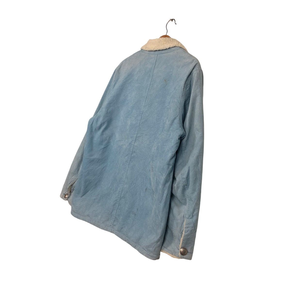 Japanese Brand × Ocean Pacific × Vintage 📌Vintage Indigo Denim Jacket Ocean Pacific Fur Lining Size US L / EU 52-54 / 3 - 11 Thumbnail