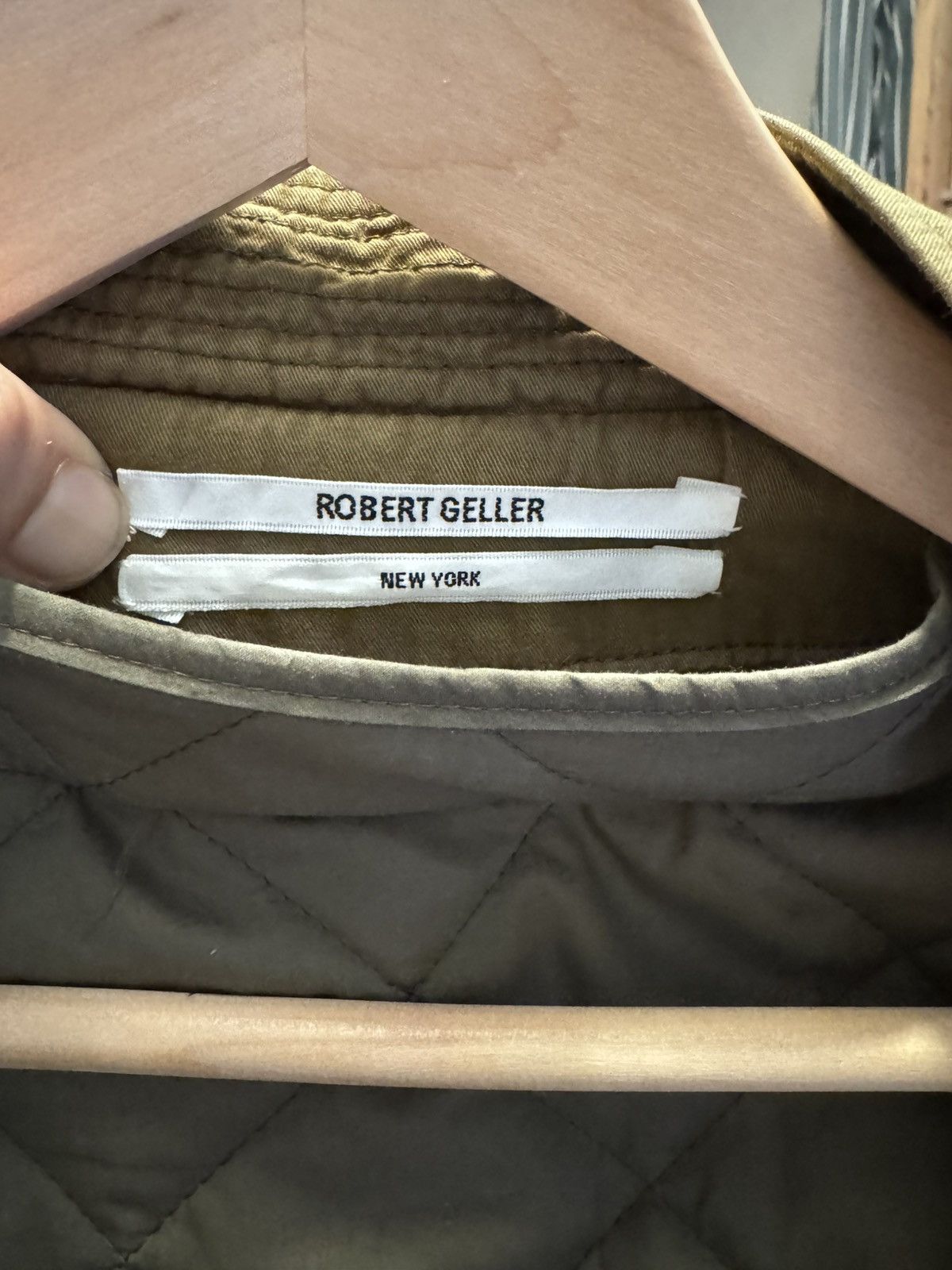 Robert Geller FW 2014 Hooded Military Parka removable quilted lining Size US L / EU 52-54 / 3 - 10 Thumbnail