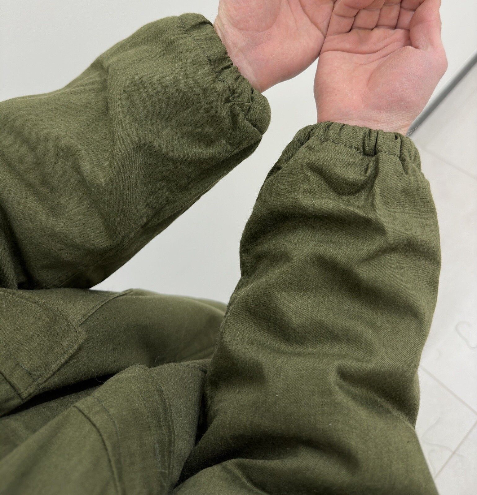 Vintage VINTAGE ARMY 1960s 60s MILITARY MILITARIA JACKET SERVAL ZIP Size US M / EU 48-50 / 2 - 10 Thumbnail
