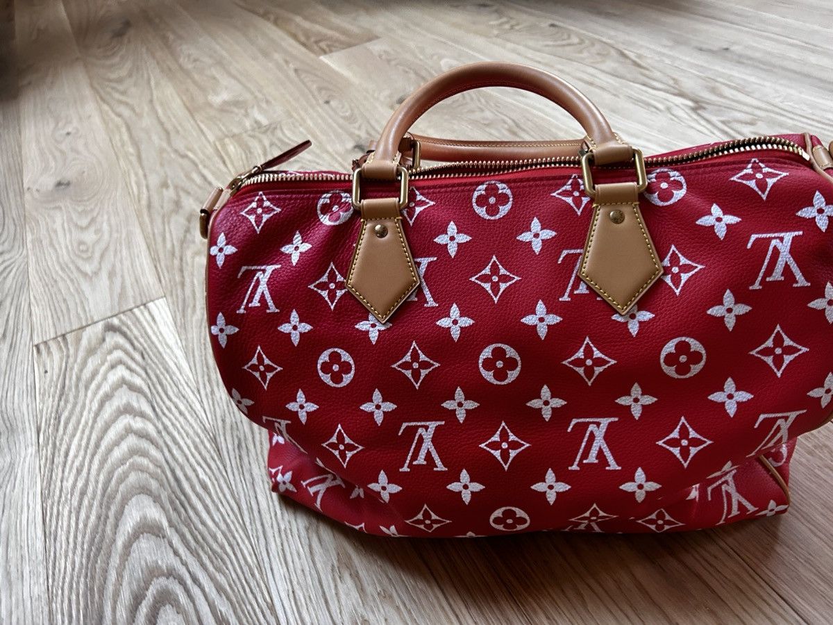 LOUIS VUITTON エナメル レッド ハンドバッグ 訳あり】ルイヴィトン アルマBB レッドエナメルバッグM91606