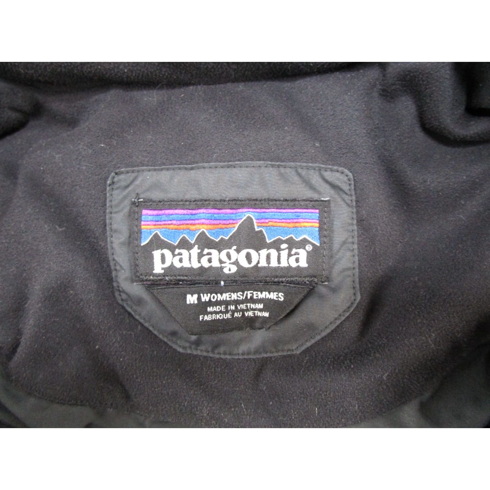Patagonia Patagonia Jacket Women’s M Black Down Parka Puffer Long Knit Quilted Zip Full Zip Insulated Winter Fall Outdoor Classic Size M / US 6-8 / IT 42-44 - 3 Thumbnail