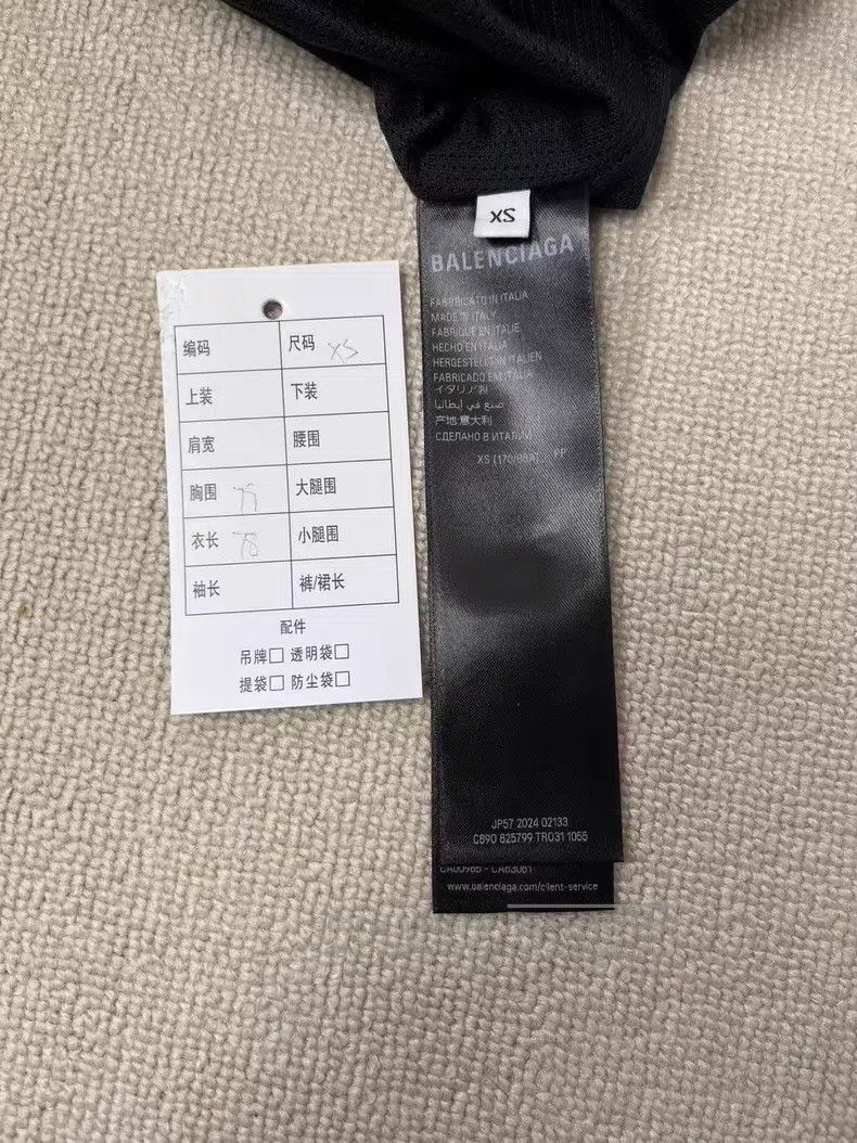 Balenciaga Balenciaga Contrast Color High Neck Long Sleeve Jacket Size US XS / EU 42 / 0 - 4 Thumbnail