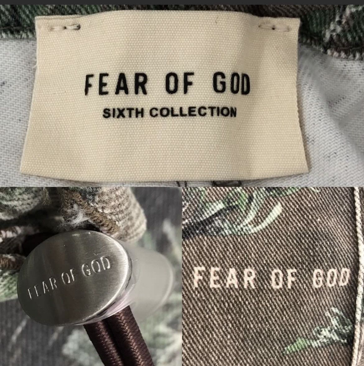 Fear of God Fear of God Grey Prairie Ghost Camo Jujitsu Pants Size US 28 / EU 44 - 7 Thumbnail