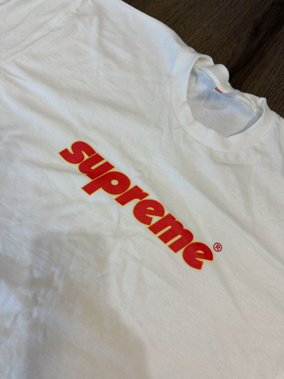 Supreme Supreme Pinline Tee Size US XL / EU 56 / 4 - 2 Thumbnail