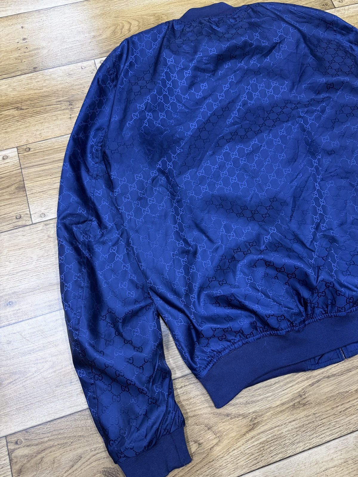 Gucci Gg nylon reversible bomper Size US M / EU 48-50 / 2 - 17 Thumbnail